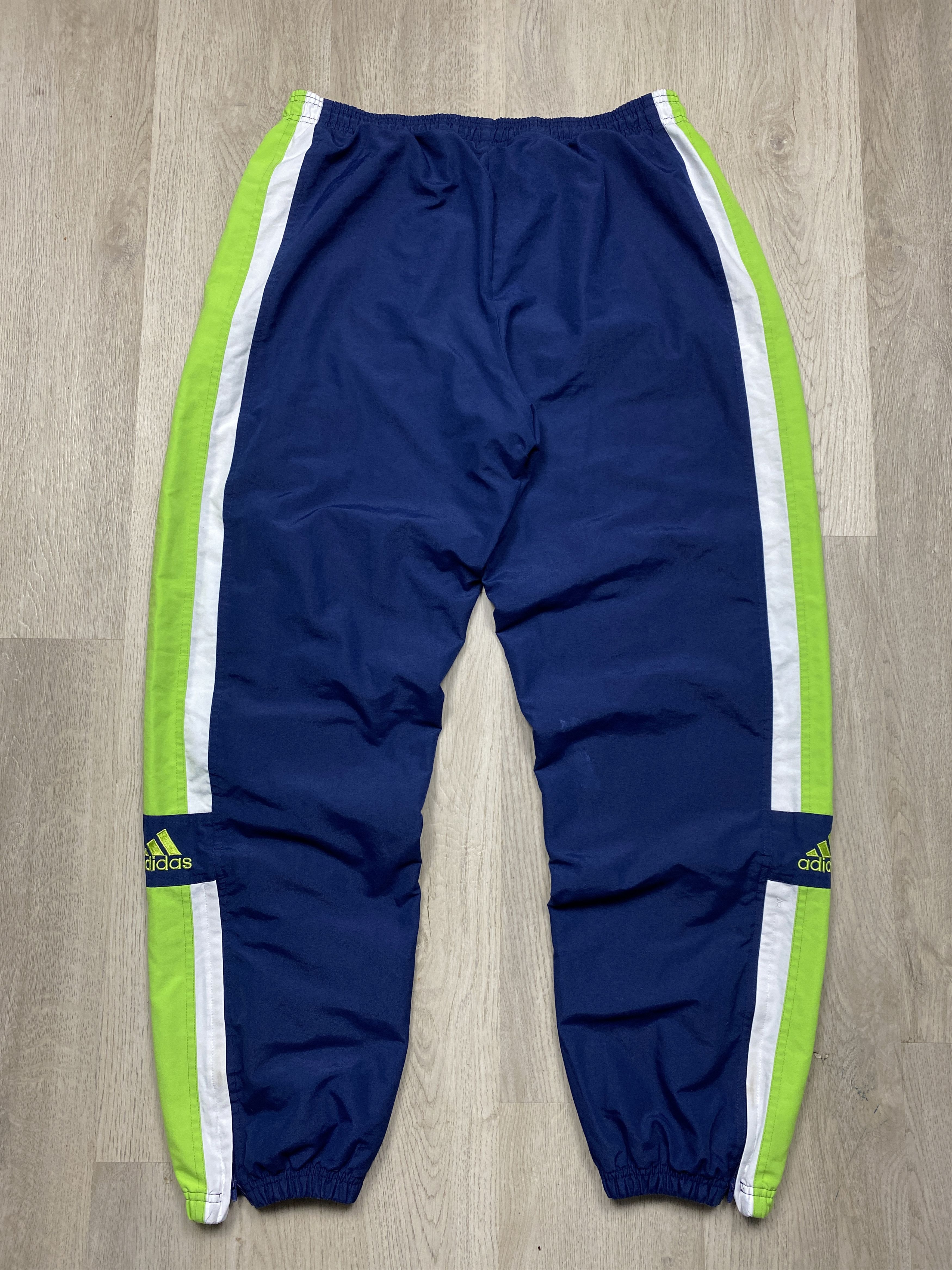 Adidas Adidas Vintage Parachute Nylon Mens Pants Drill Y2K Size US 34 / EU 50 - 9 Thumbnail