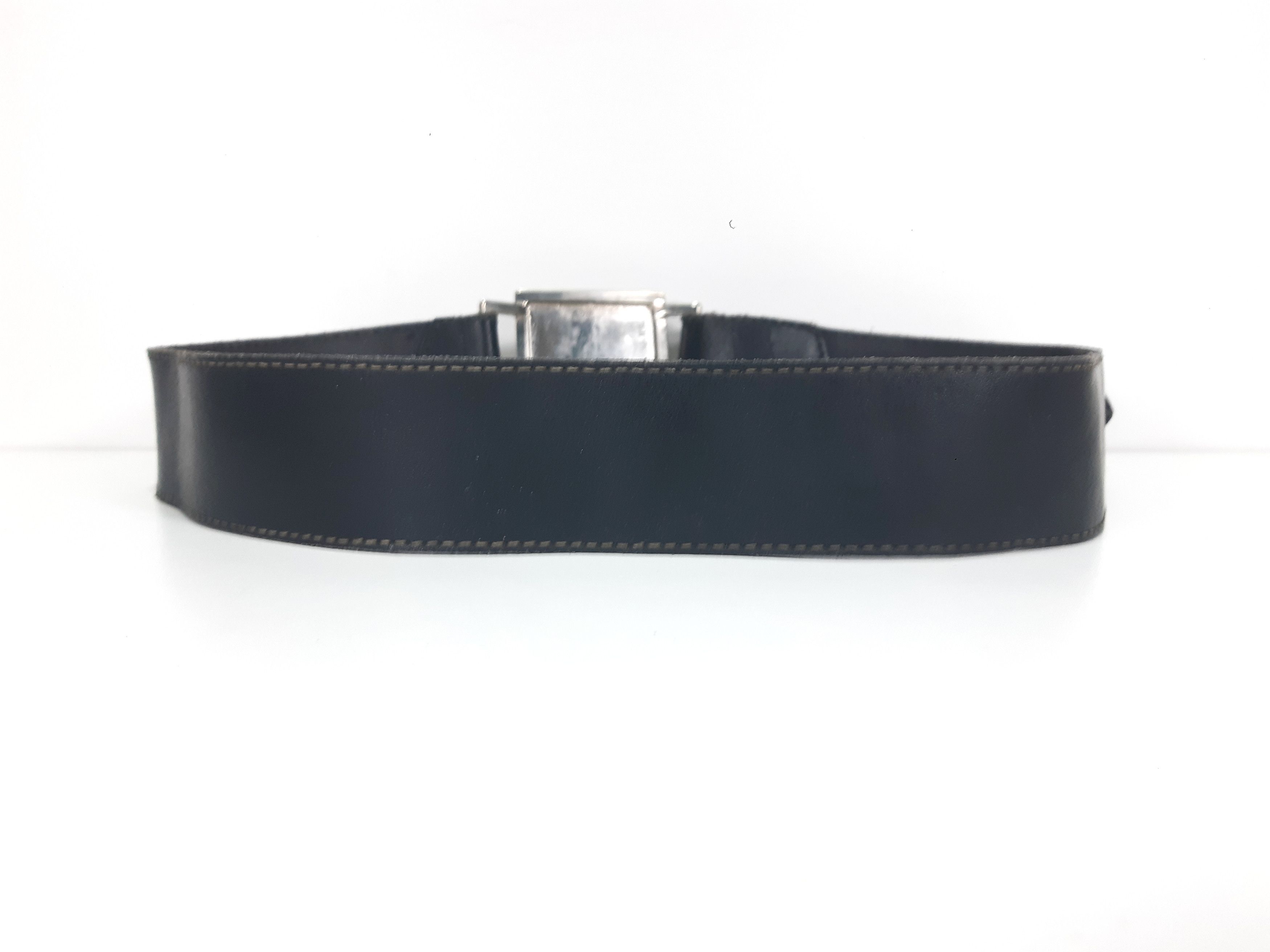 Levi's Vintage 90s LEVIS Italy Leather Belt Size ONE SIZE - 2 Thumbnail