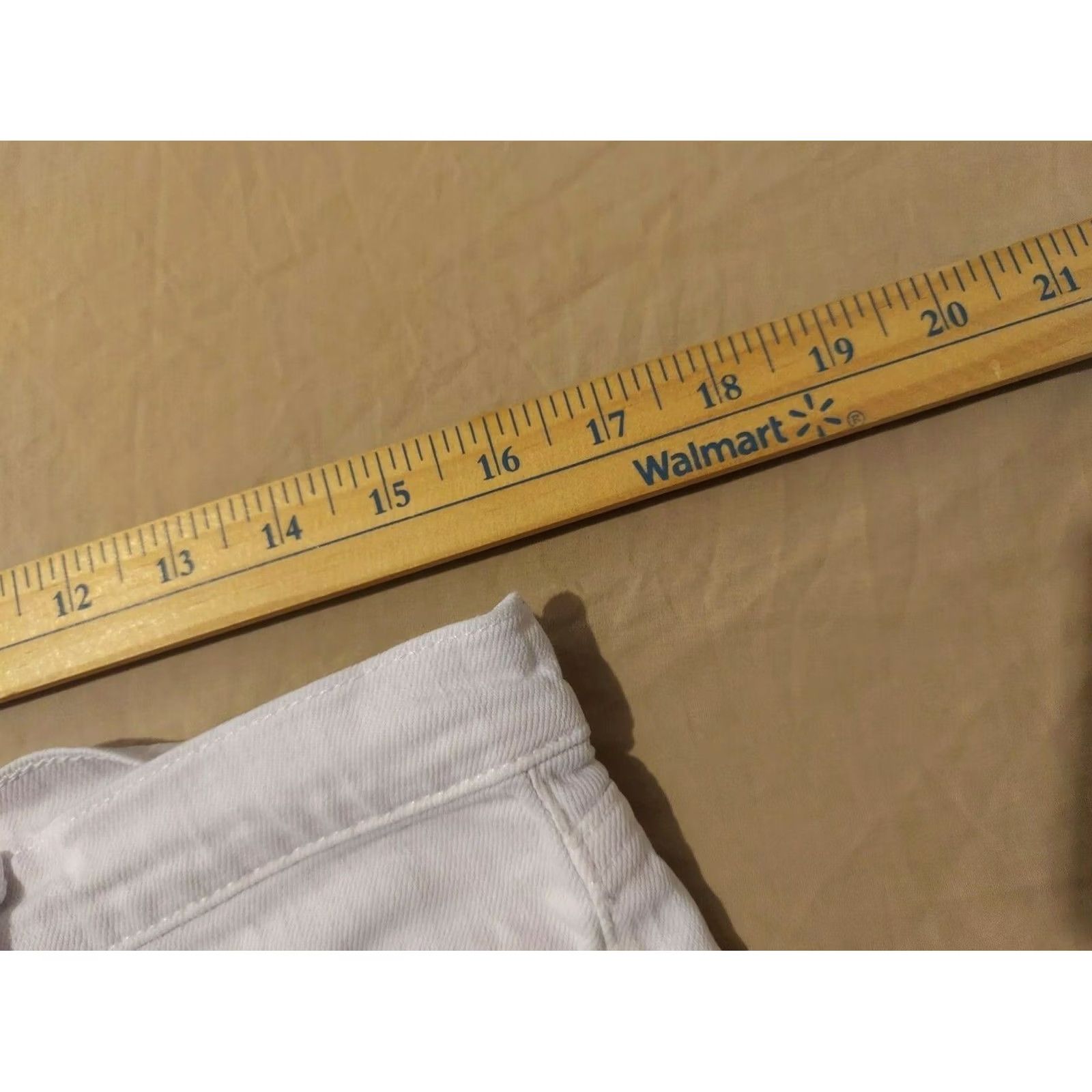 Polo Ralph Lauren Polo Ralph Lauren White Denim Shorts Womens 29 Size 29" - 6 Thumbnail