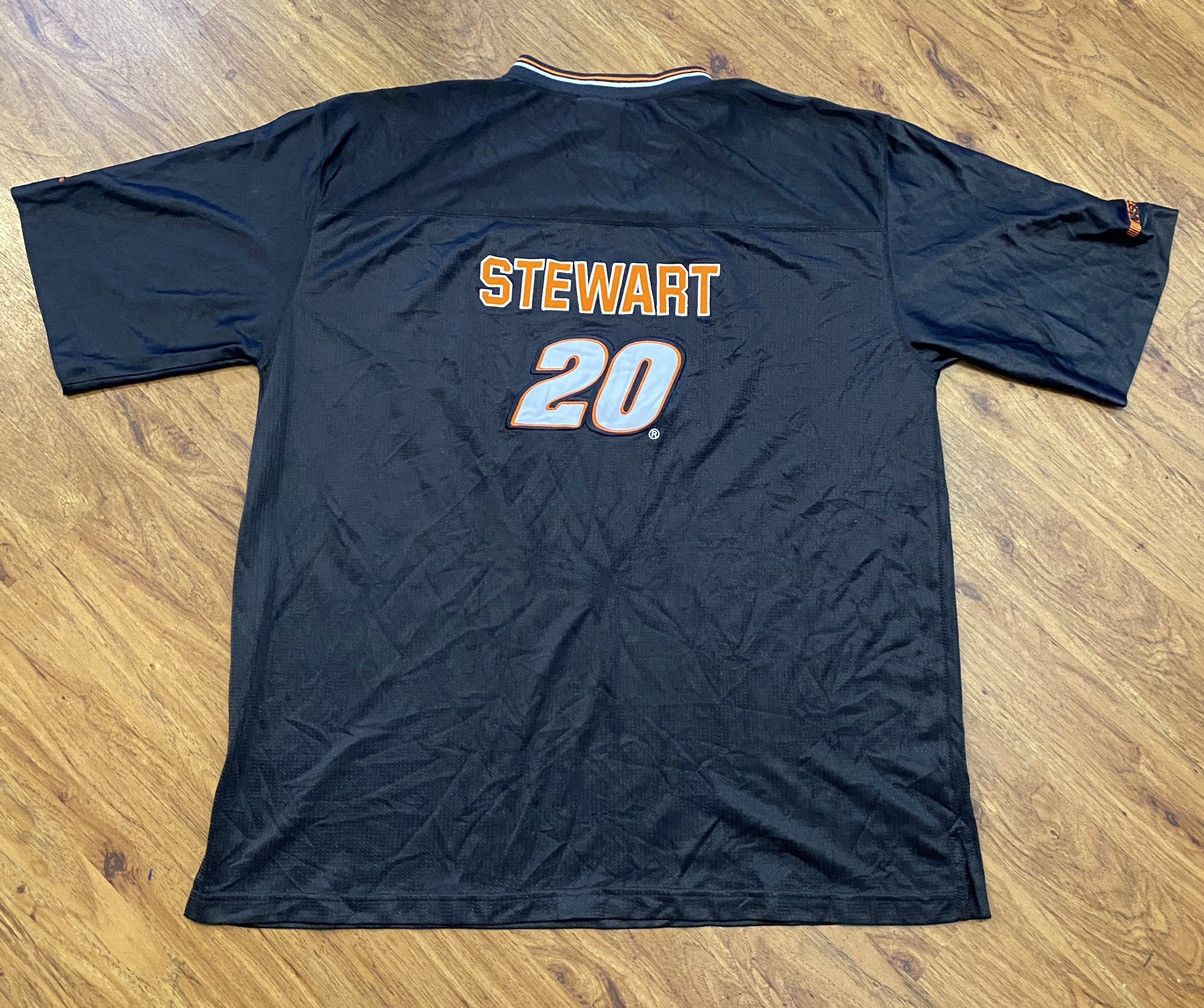 NASCAR Vintage 90’s Tony Stewart #20 Home Depot NASCAR jersey Size US XXL / EU 58 / 5 - 4 Thumbnail