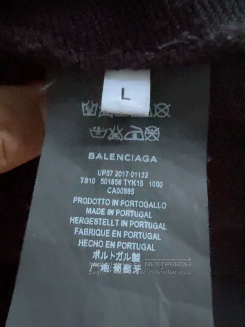 Balenciaga Balenciaga City Limited Gradient Color Letter Logo Black H Size US L / EU 52-54 / 3 - 3 Thumbnail