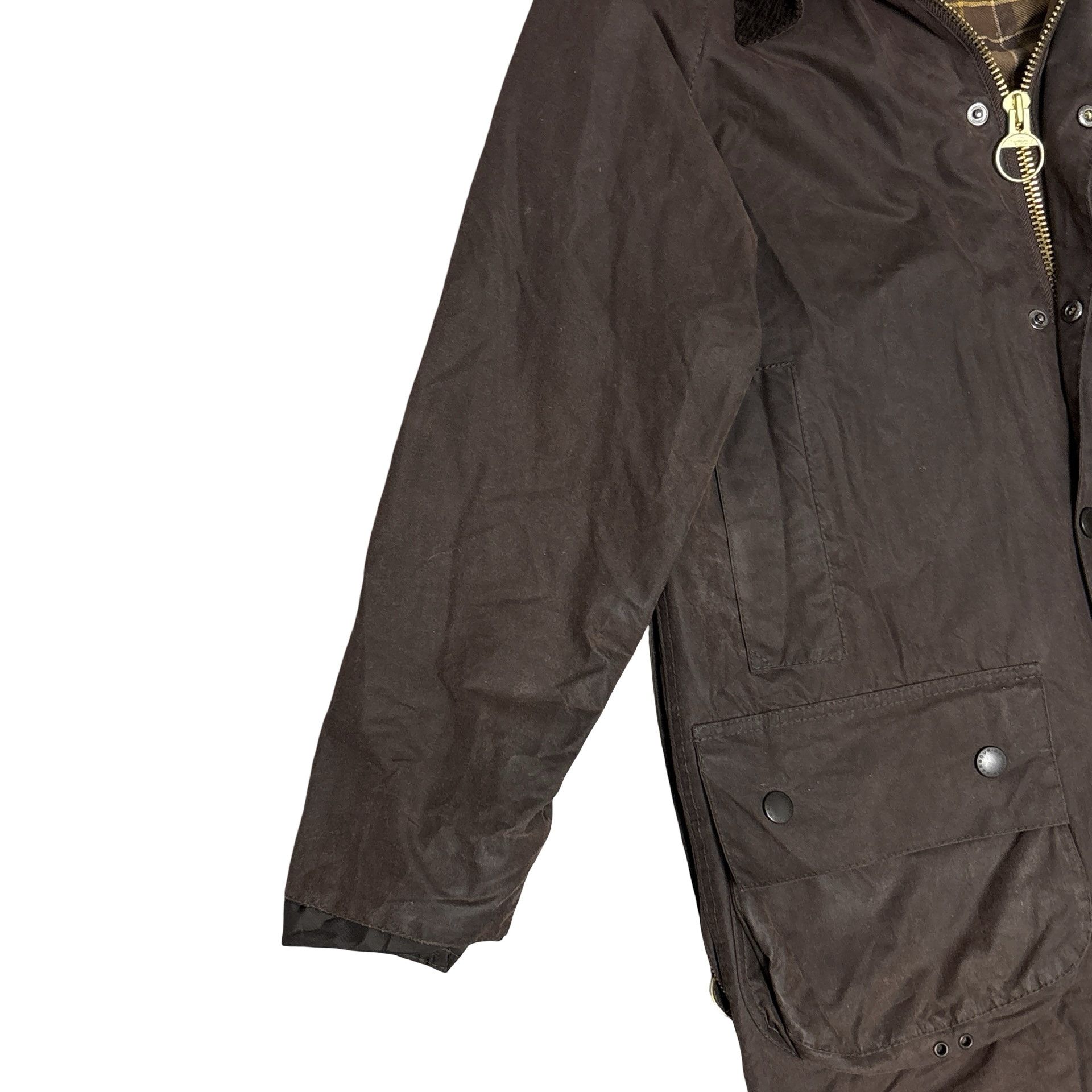 Barbour Barbour Beaufort Wax Jacket Made In England Tartan Lined Size US S / EU 44-46 / 1 - 10 Thumbnail