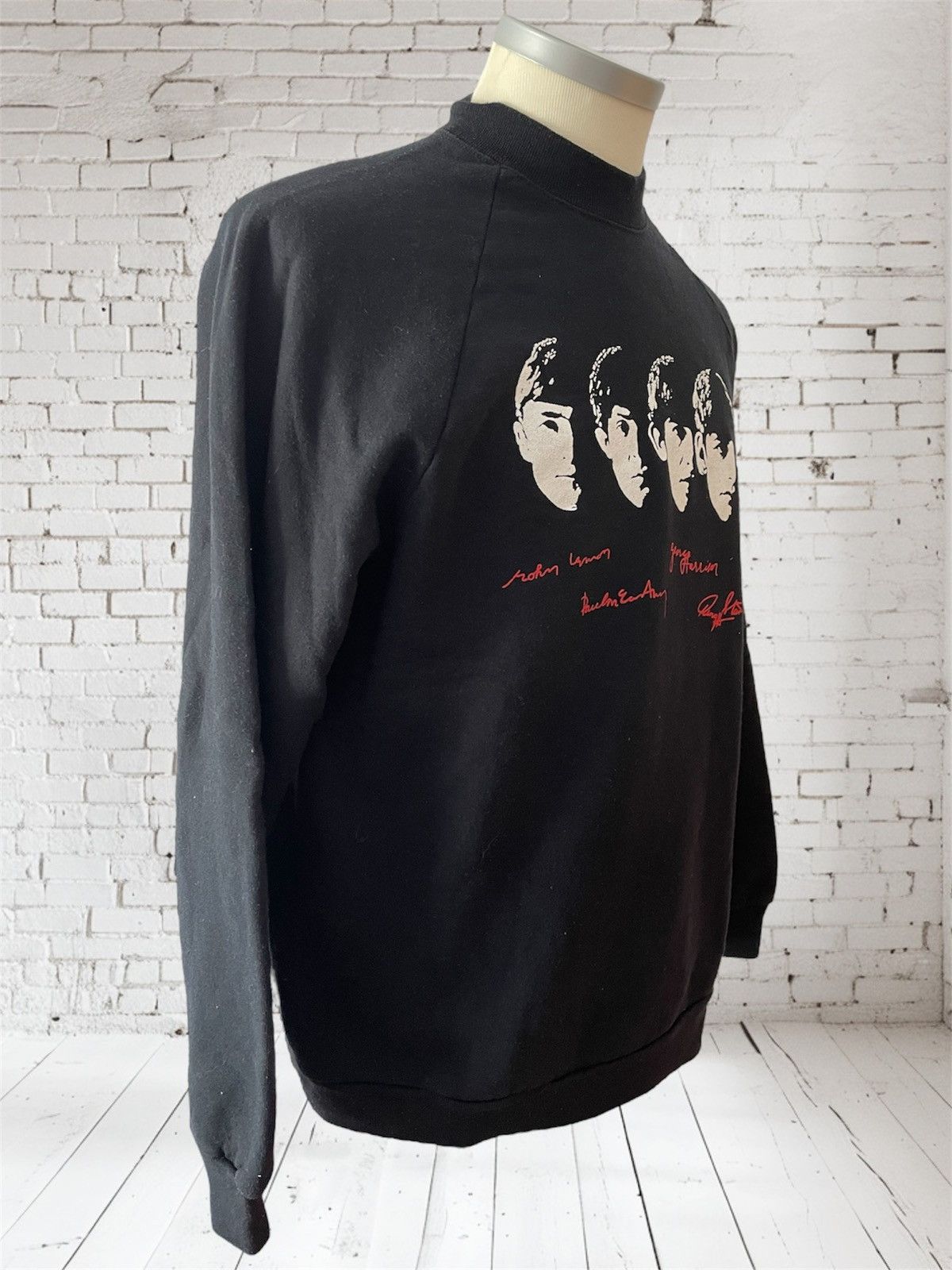 Vintage Vintage The Beatles Screen Stars Sweater Size US L / EU 52-54 / 3 - 4 Thumbnail