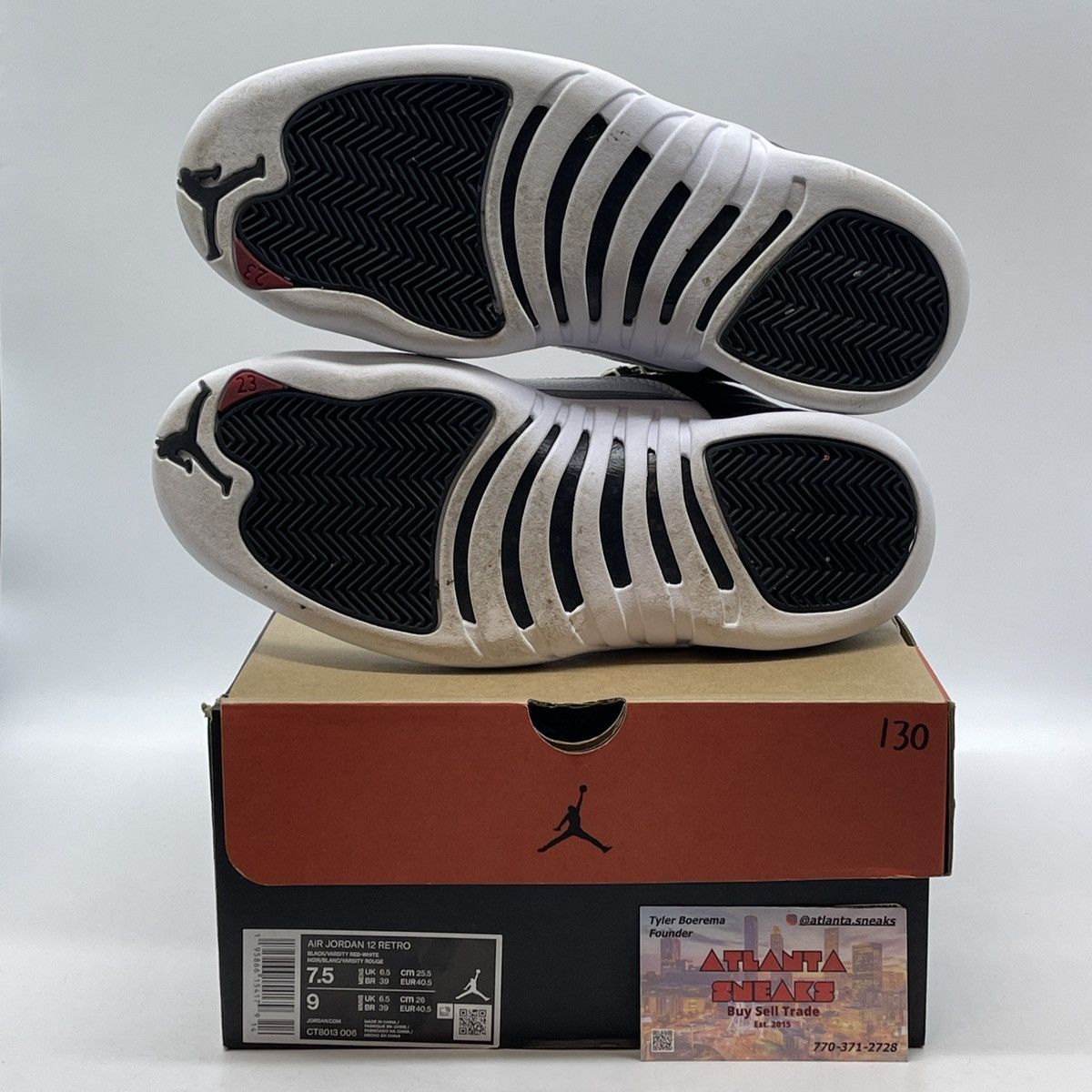Jordan Brand Air Jordan 12 playoff Size US 7.5 / EU 40-41 - 7 Thumbnail