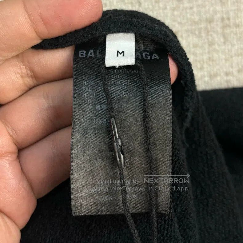 Balenciaga Balenciaga size M Solid Color Embroidered Logo Straight El Size US 27 - 5 Thumbnail
