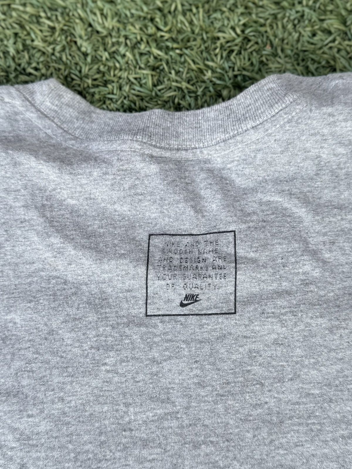 Nike Vintage 90s Nike Gray Pocket Tee T Shirt White Tag XXL USA Size US XXL / EU 58 / 5 - 9 Thumbnail