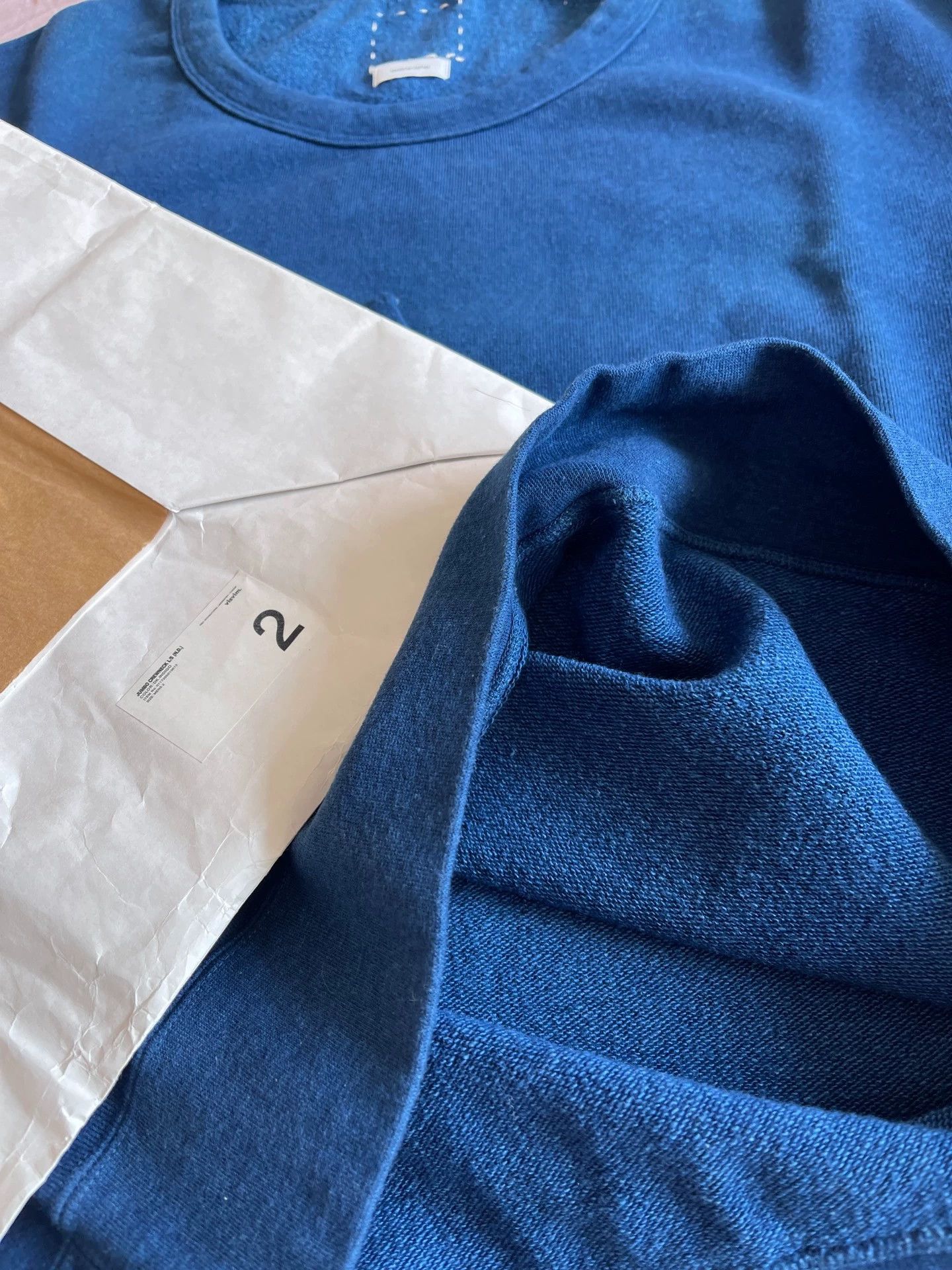 Visvim visvim jumbo N.D dk.indigo hoodie size 2 Size US M / EU 48-50 / 2 - 7 Thumbnail
