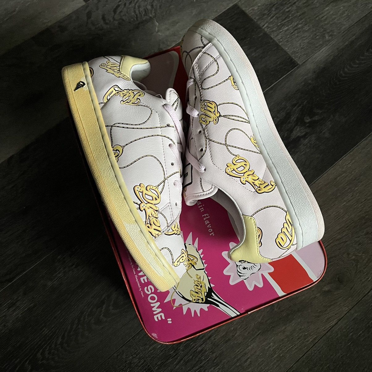 Pharrell RARE OG BBC ICE CREAM REEBOK NAME CHAIN BOUTIQUE LOW SHOES Size US 9 / IT 39 - 2 Thumbnail