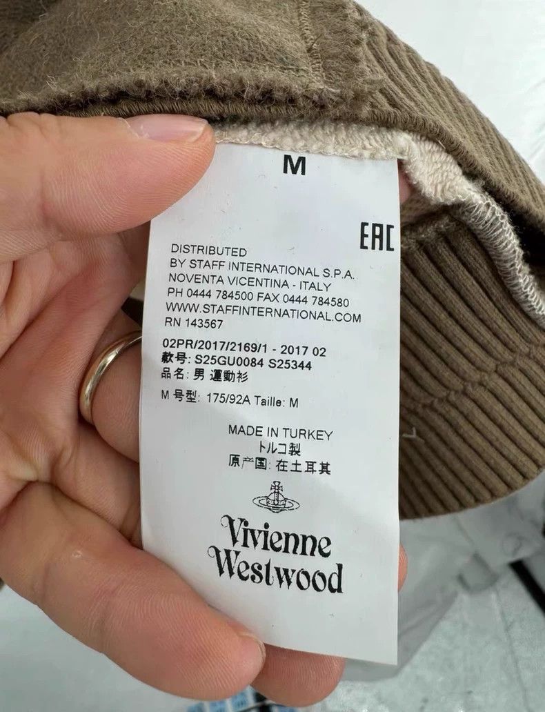 Vivienne Westwood Vivienne Westwood Saturn cowl-neck knit sweater, 100% orga Size US M / EU 48-50 / 2 - 4 Thumbnail