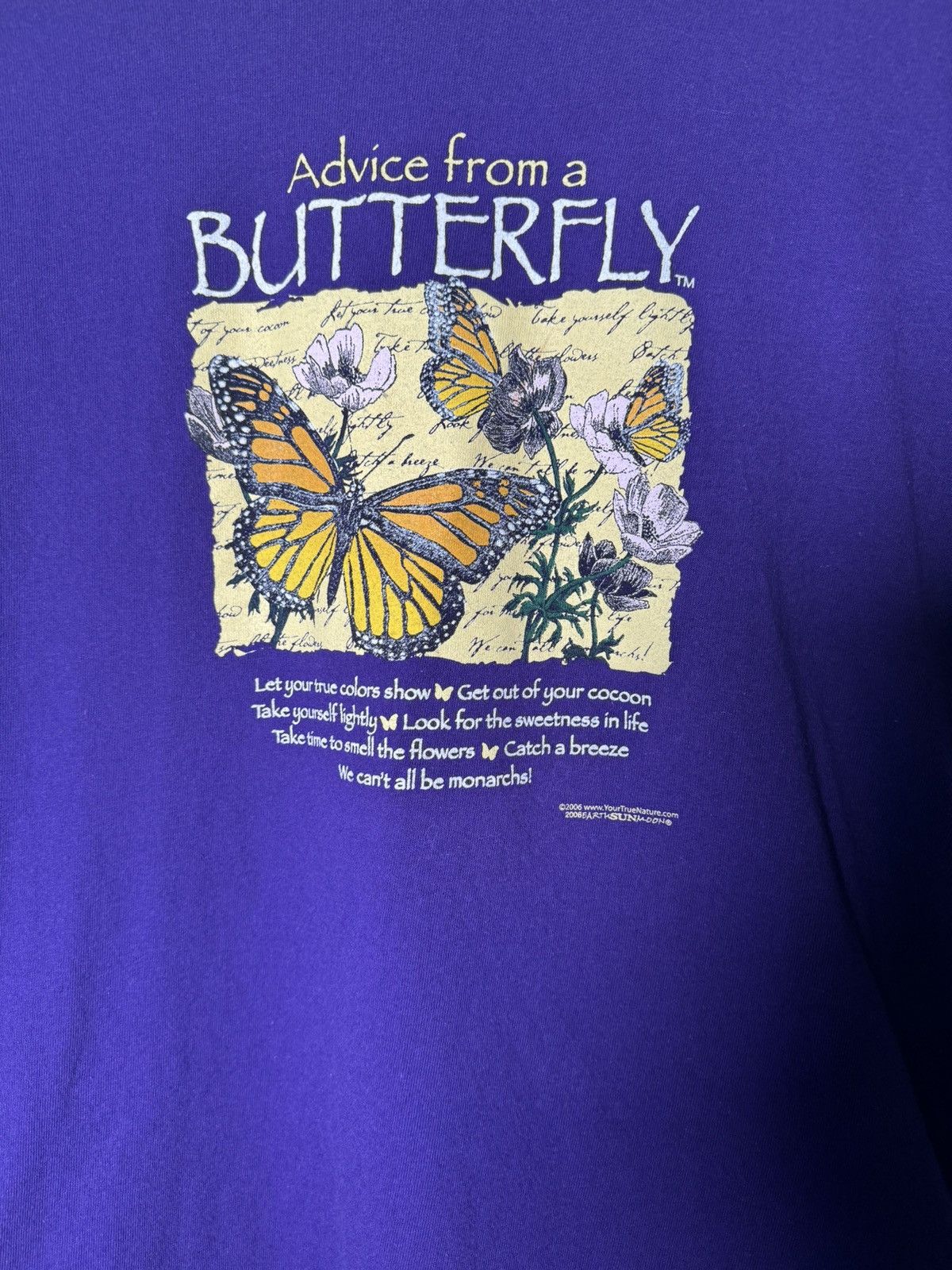 Online Ceramics Vintage 2006 Butterfly Online Ceramics Inspired Shirt Size US M / EU 48-50 / 2 - 2 Thumbnail