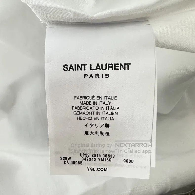 Saint Laurent Paris Saint Laurent Paris size 37 White shirt Size US XS / EU 42 / 0 - 3 Thumbnail