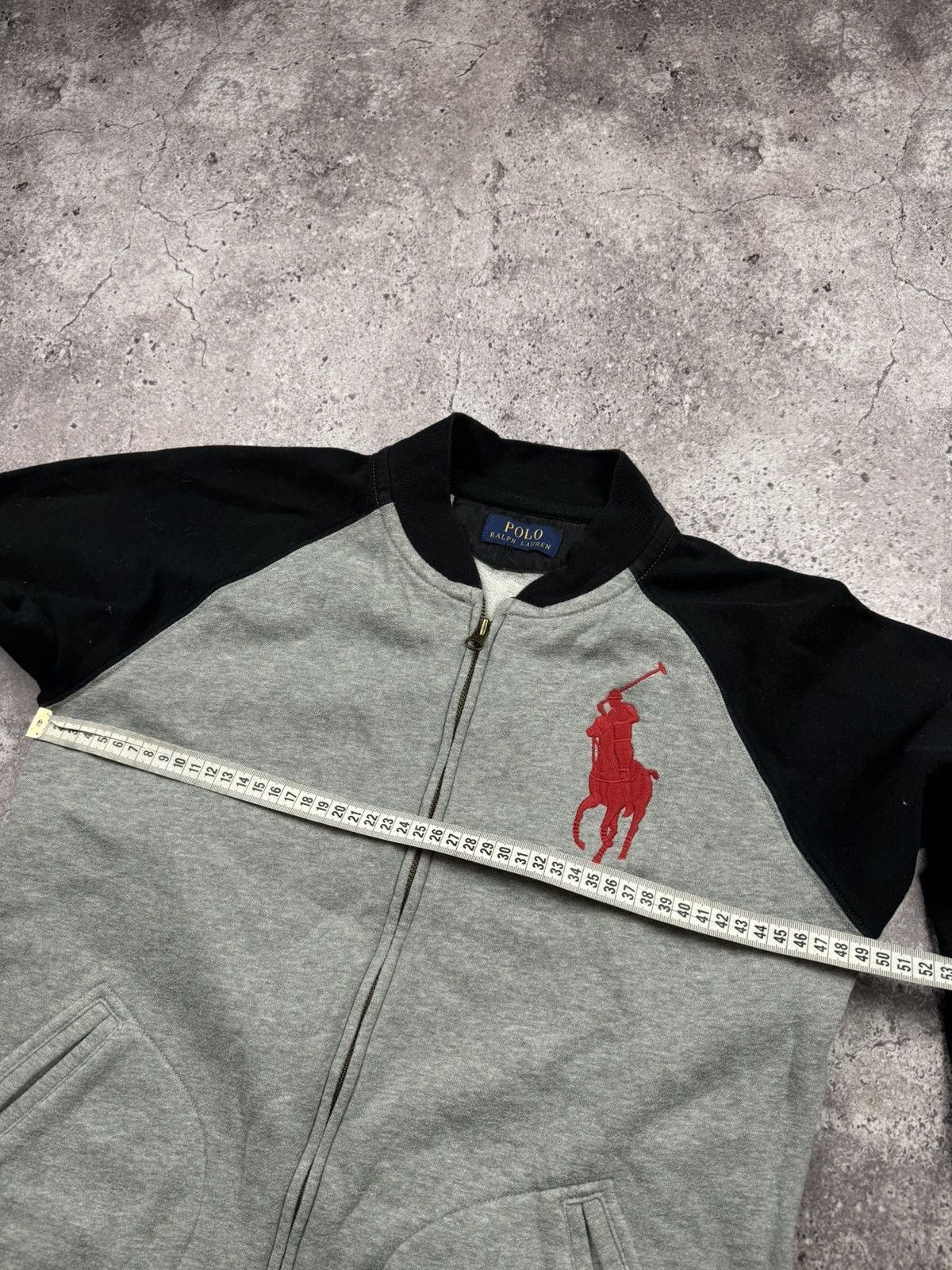 Polo Ralph Lauren Vintage Polo Ralph Lauren Big Pony Full Zip Bomber Sweater Size US S / EU 44-46 / 1 - 5 Thumbnail