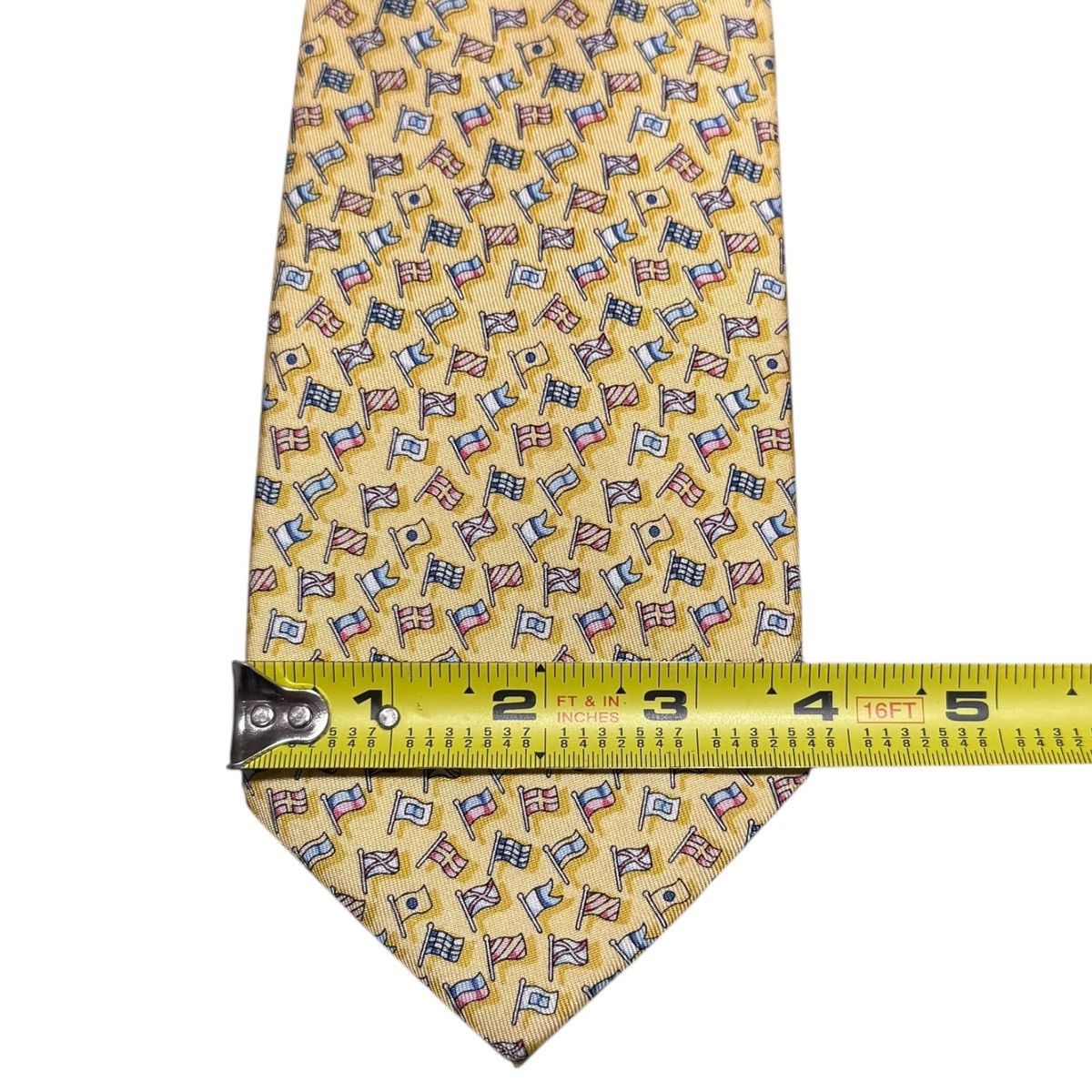 Vineyard Vines Vineyard Vines International Maritime Signal Flags Silk Tie Size ONE SIZE - 7 Thumbnail