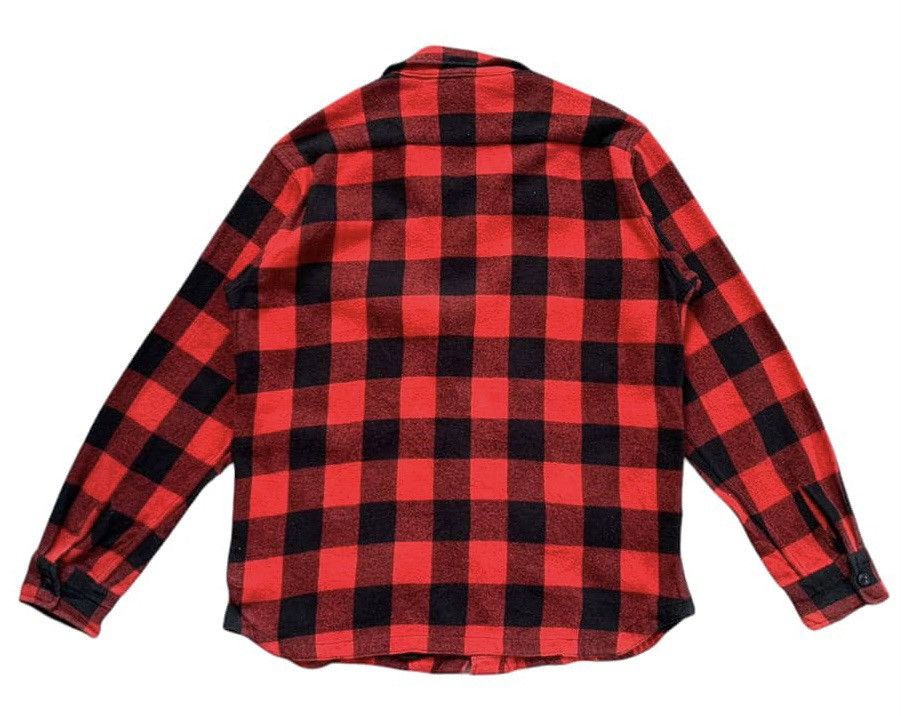 Pendleton Pendleton Freak's Store Wool Red Tartan Flannel Jacket Size US L / EU 52-54 / 3 - 2 Thumbnail