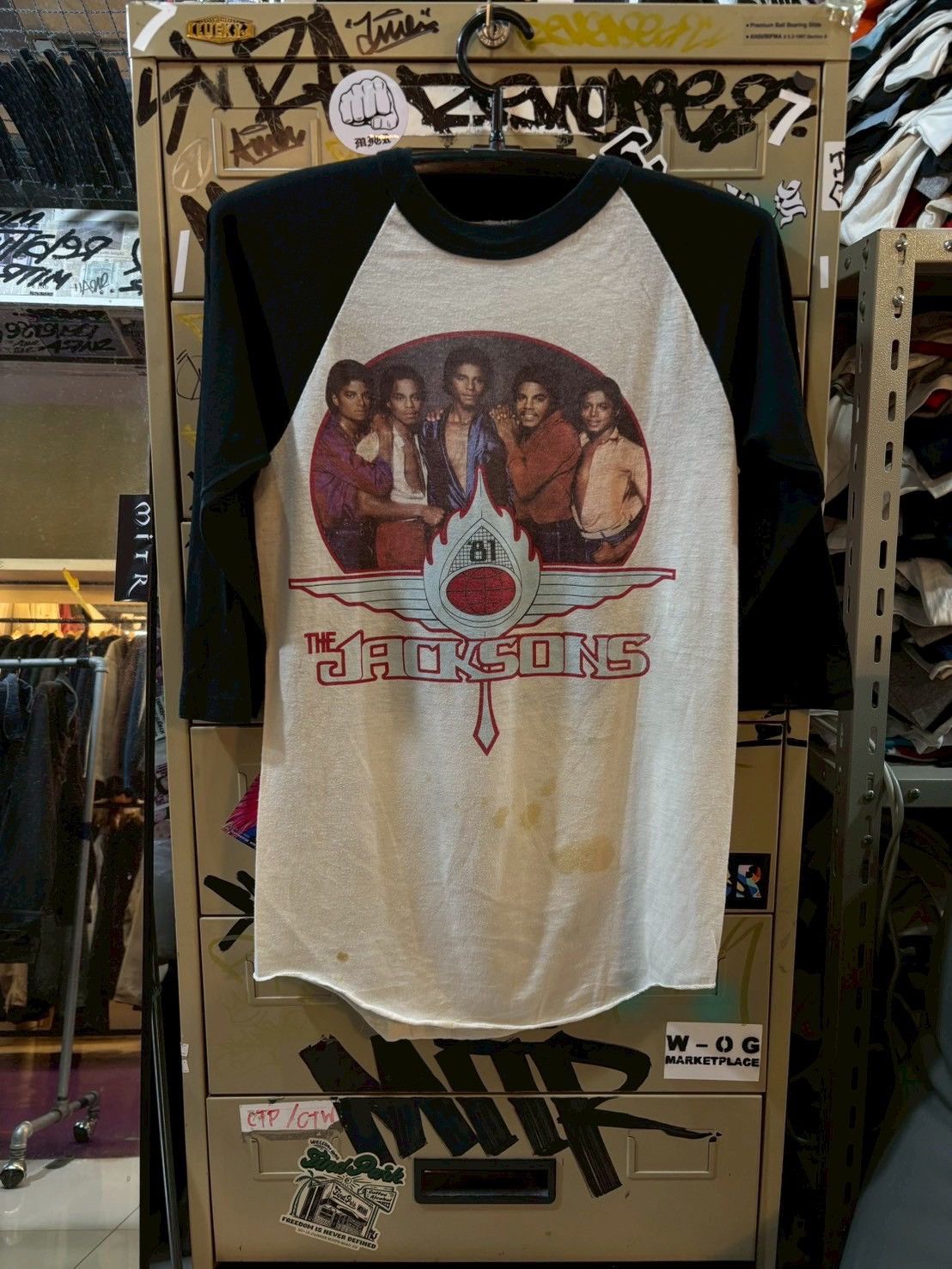 Michael Jackson Michael Jackson vintage tee 1981’s Size US M / EU 48-50 / 2 - 1 Thumbnail