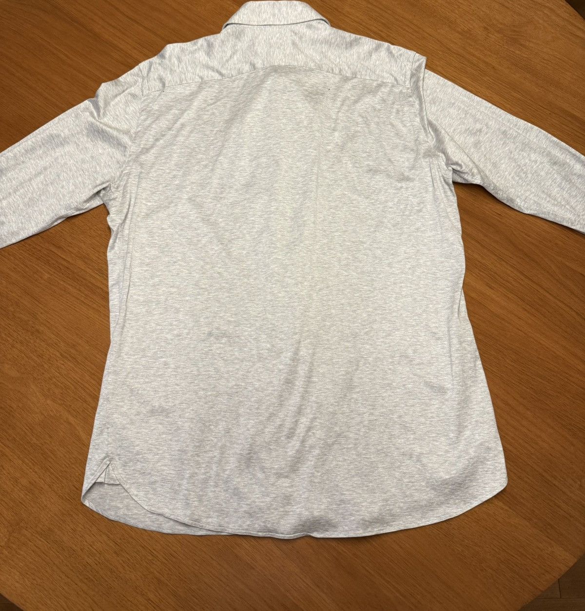 Canali Canali Men’s Heather Grey Shirt Size US L / EU 52-54 / 3 - 3 Thumbnail