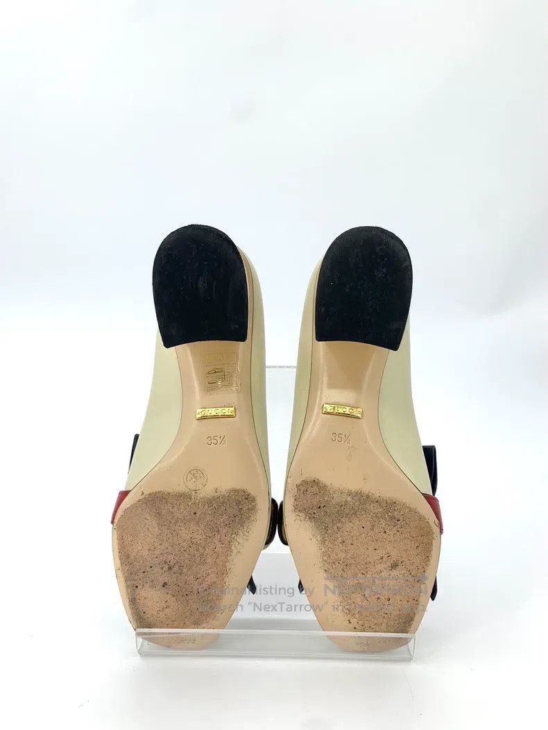 Gucci Gucci Colour-blocked tassels Mary Jane thick heels Size US 5 / IT 35 - 5 Thumbnail