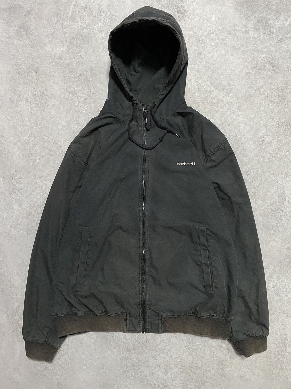 Carhartt × Carhartt Wip 🥷 Vintage Hoodie Jacket CARHARTT WIP Faded style Size US L / EU 52-54 / 3 - 1 Thumbnail