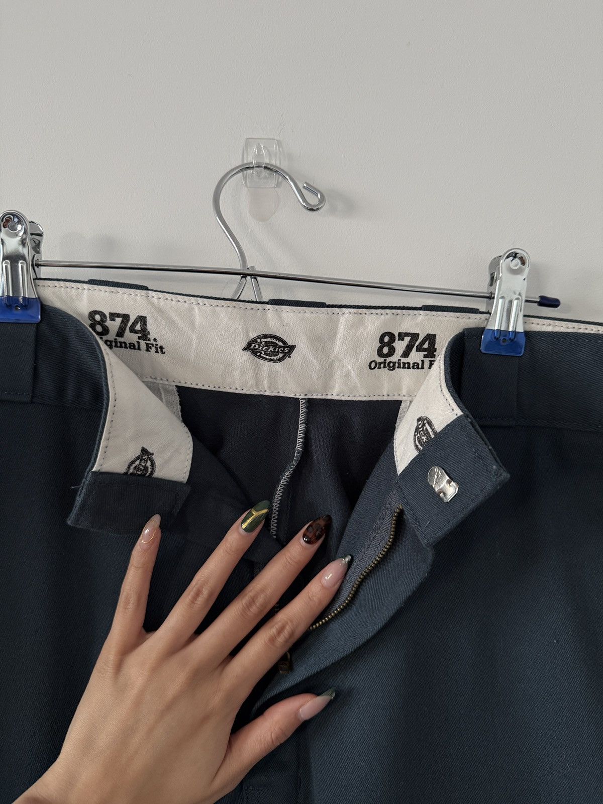 Dickies Dark Navy Original 874 Work Pants Size US 36 / EU 52 - 3 Thumbnail
