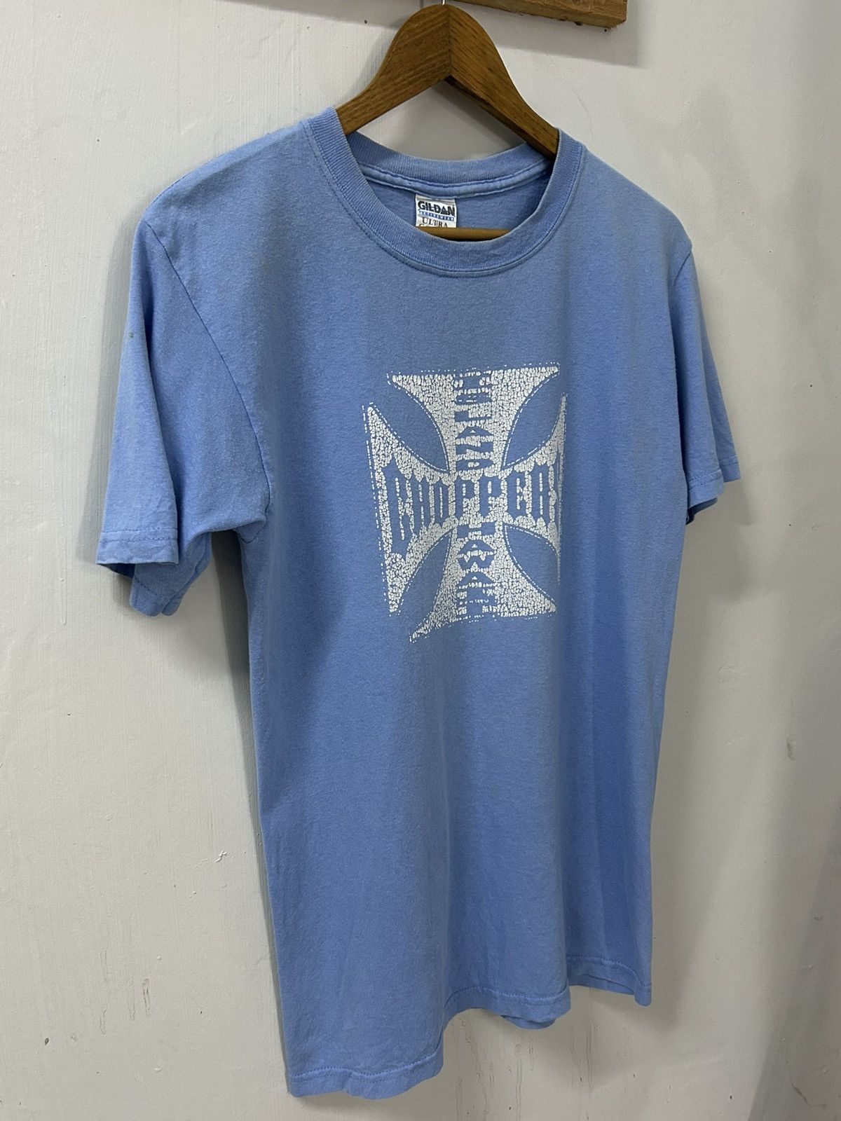 Vintage Vintage Y2k West Chopper Ultra Cotton Motorsport Mafia Japan Size US S / EU 44-46 / 1 - 2 Thumbnail