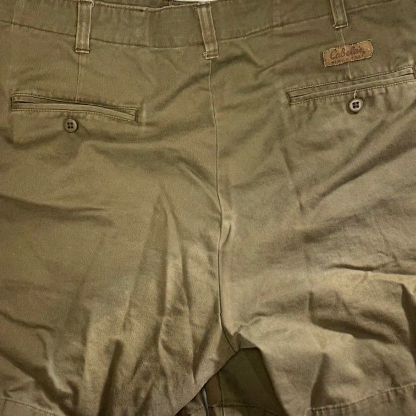 Vintage Cabela's Shorts Mens Size 42 Chinos Hiking Camping Outdoors Size US 42 / EU 58 - 5 Thumbnail