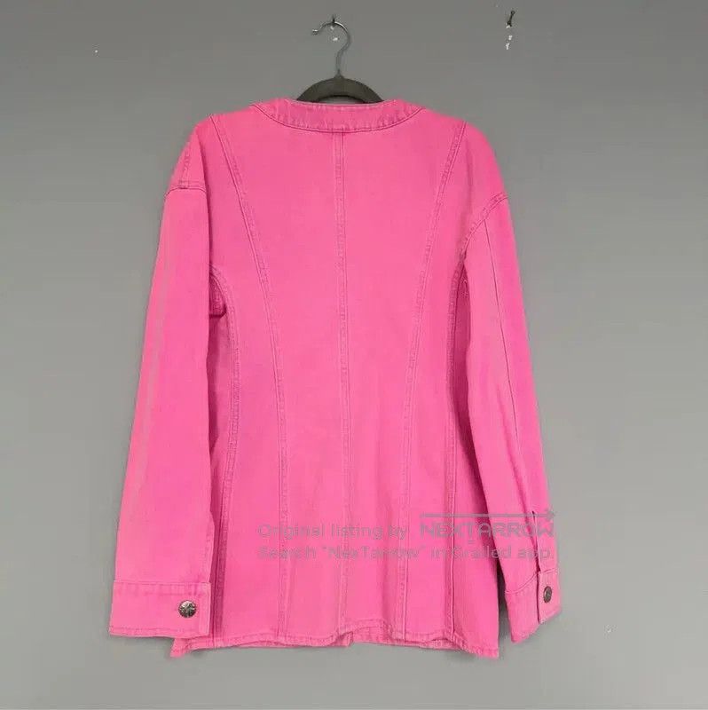 Chanel Chanel Pink Denim Long Sleeve Cardigan . Size M / US 6-8 / IT 42-44 - 5 Thumbnail