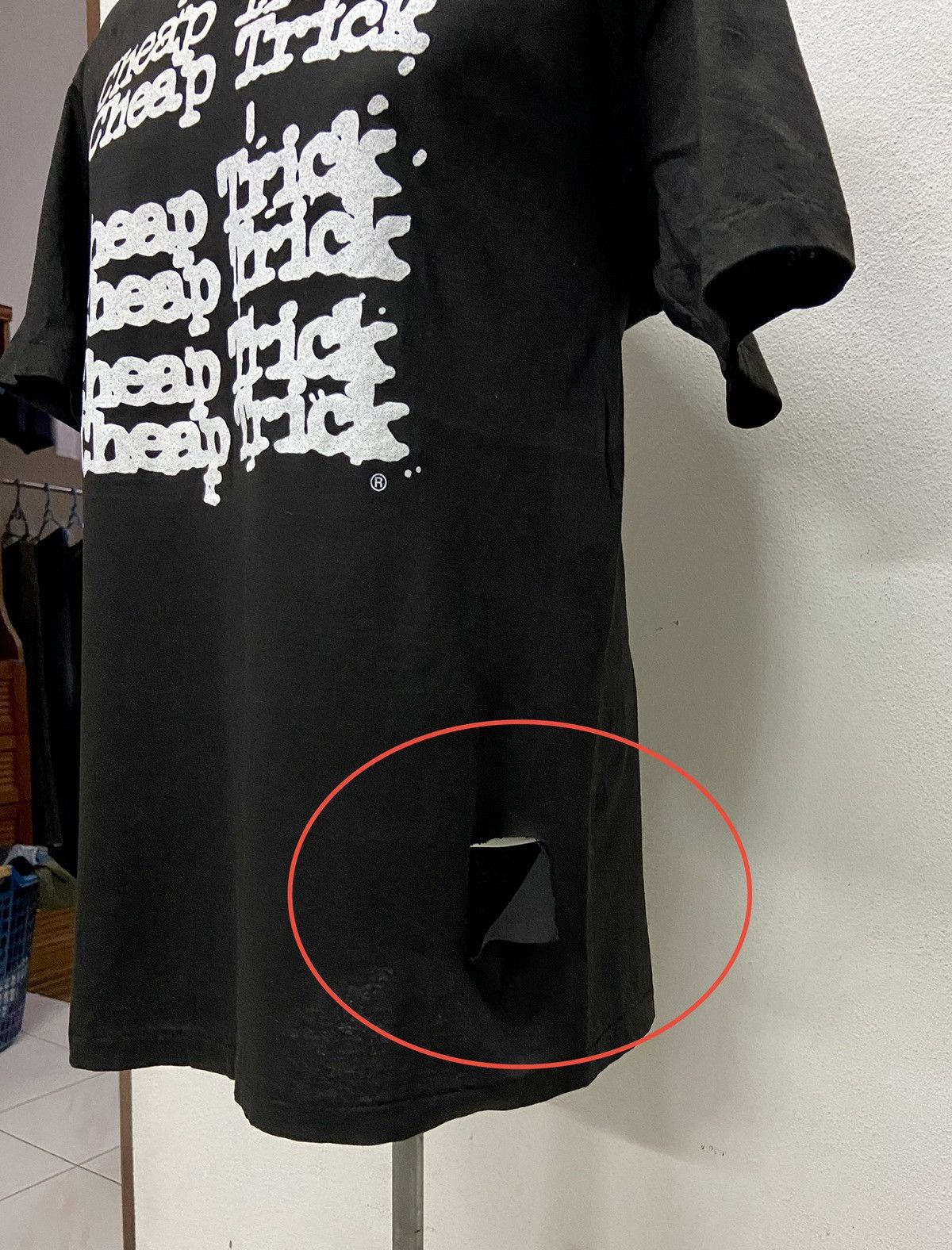 Band Tees × Vintage VINTAGE DISTRESSED CHEAP TRICK TEE Size US L / EU 52-54 / 3 - 5 Thumbnail