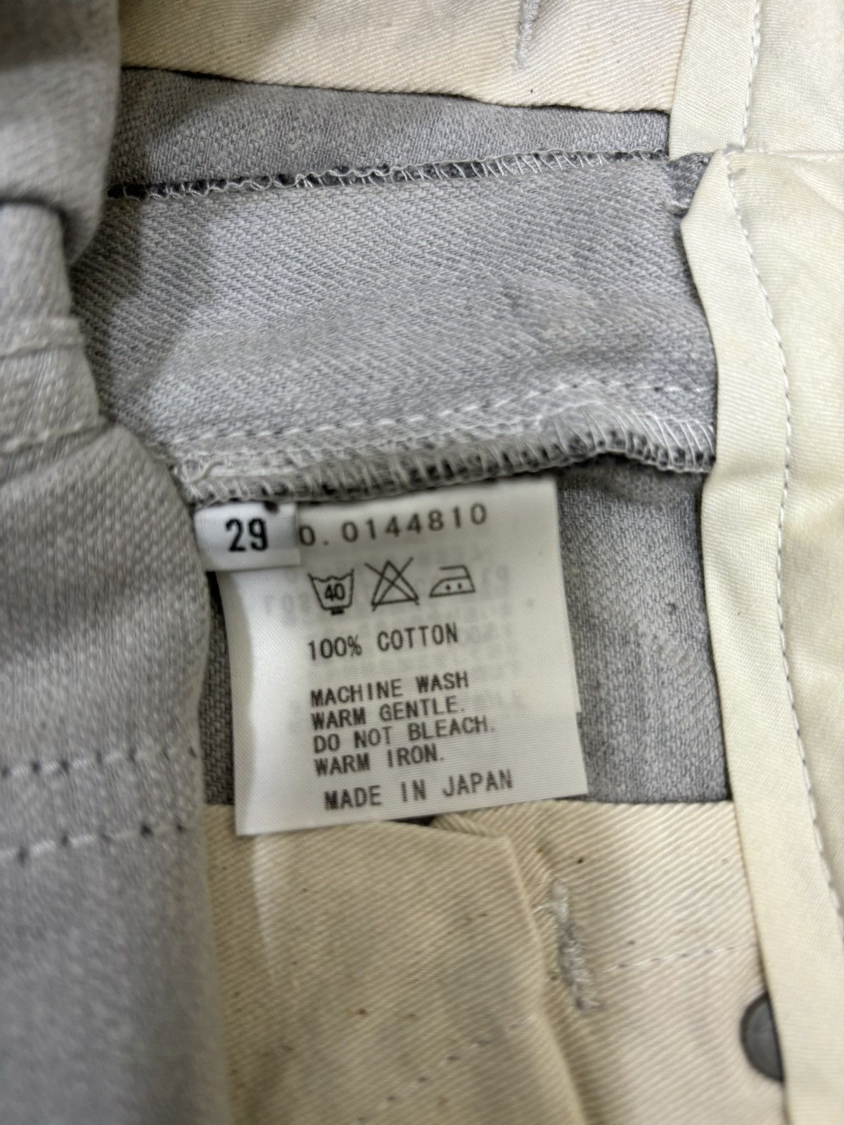 FACTOTUM × Japanese Brand FACTOTUM Japan Special Faded Design Jeans F567 Size US 30 / EU 46 - 19 Thumbnail