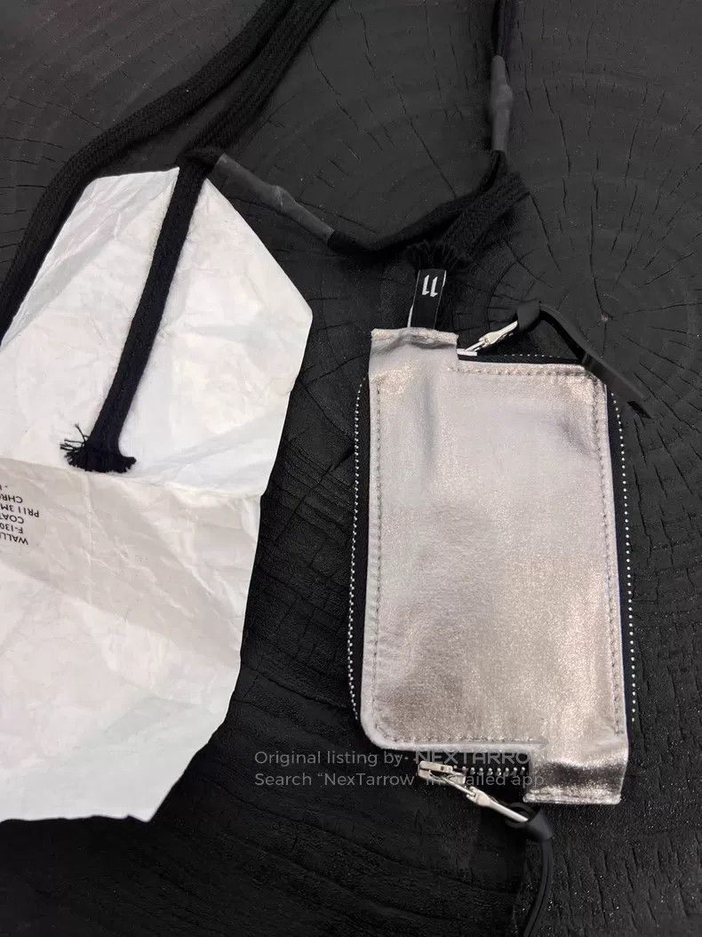 Boris Bidjan Saberi Boris Bidjan Saberi 11by bbs wallet card holder with zippe Size ONE SIZE - 3 Thumbnail
