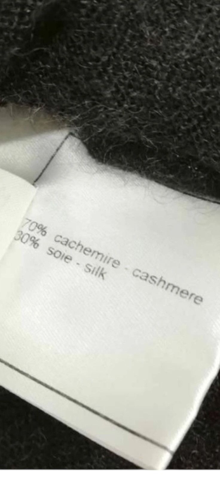 Chanel Chanel silk/cashmere sleeveless crop top by Karl Lagerfeld Size S / US 4 / IT 40 - 5 Thumbnail