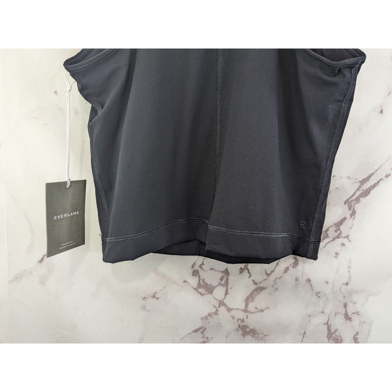 Everlane Everlane Tank Top Womens Small Black Crop The Perform Bra Size S / US 4 / IT 40 - 7 Thumbnail