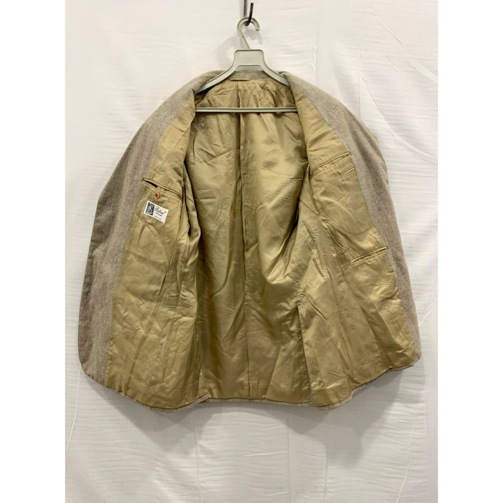 Vintage VINTAGE Belvest Blazer Sport Coat Mens 38R Beige Wool Jacket Milano Style A365 100% Authentic Belvest USA 48 IT Mens Size US XXS / EU 40 - 7 Thumbnail