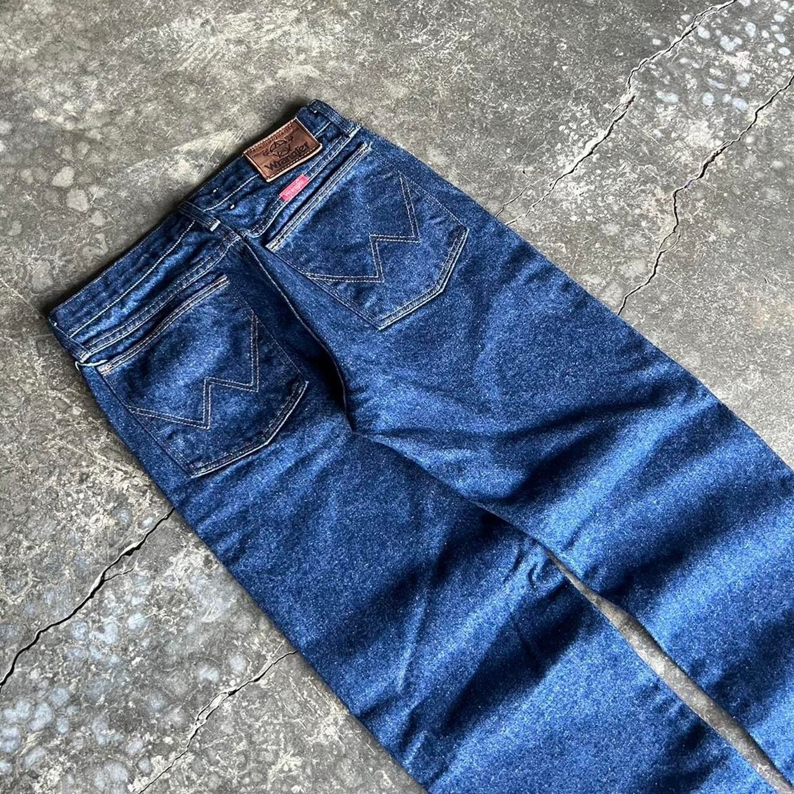 Wrangler Vintage wrangler blue jeans USA made Size US 30 / EU 46 - 3 Thumbnail