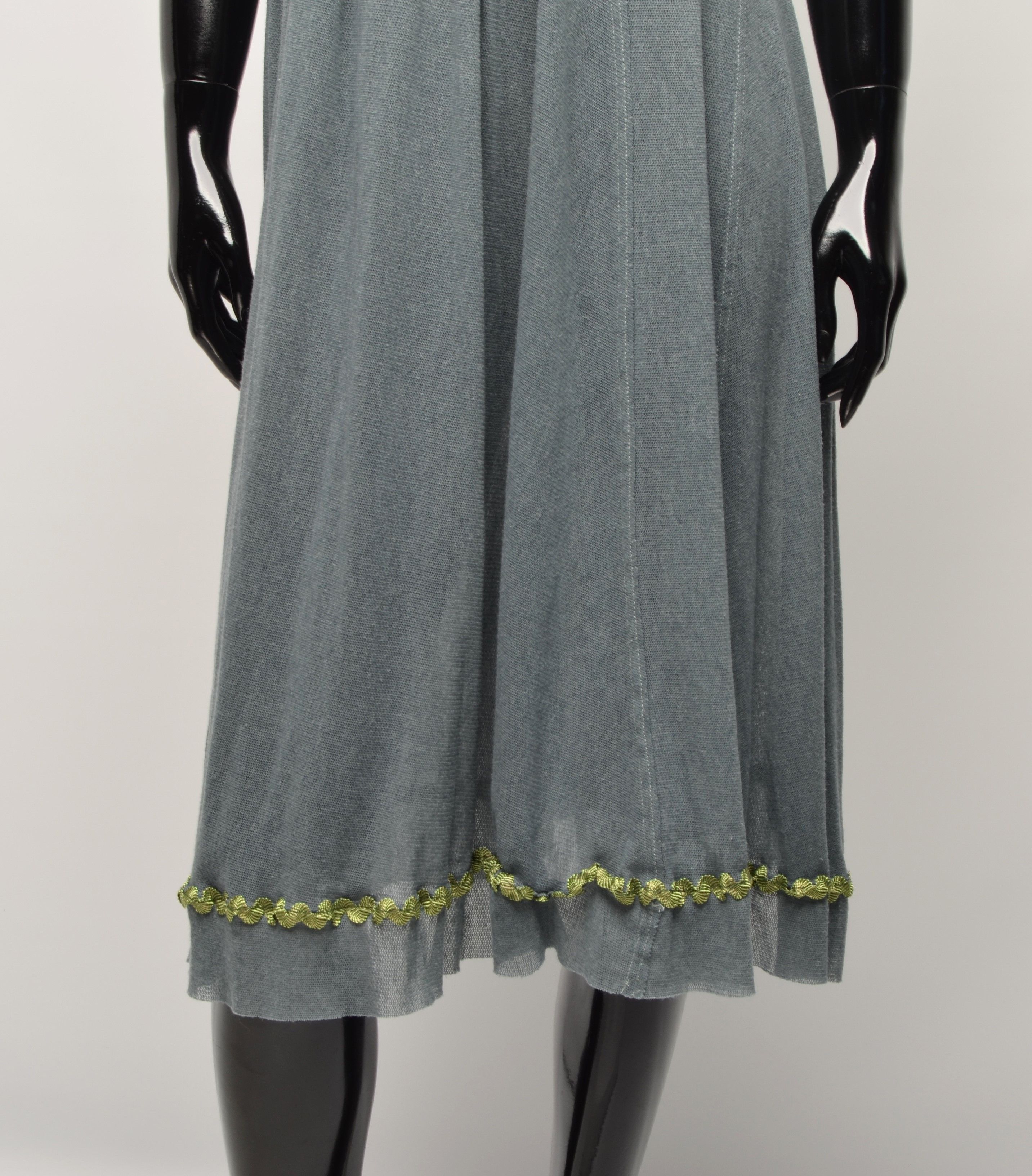 Vintage Vintage Lilith Paris Mesh Coquette Midi Flared Dress Size M / US 6-8 / IT 42-44 - 3 Thumbnail