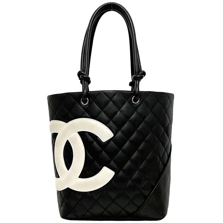 Chanel CHANEL Tote Bag Black Leather Size ONE SIZE - 1 Thumbnail