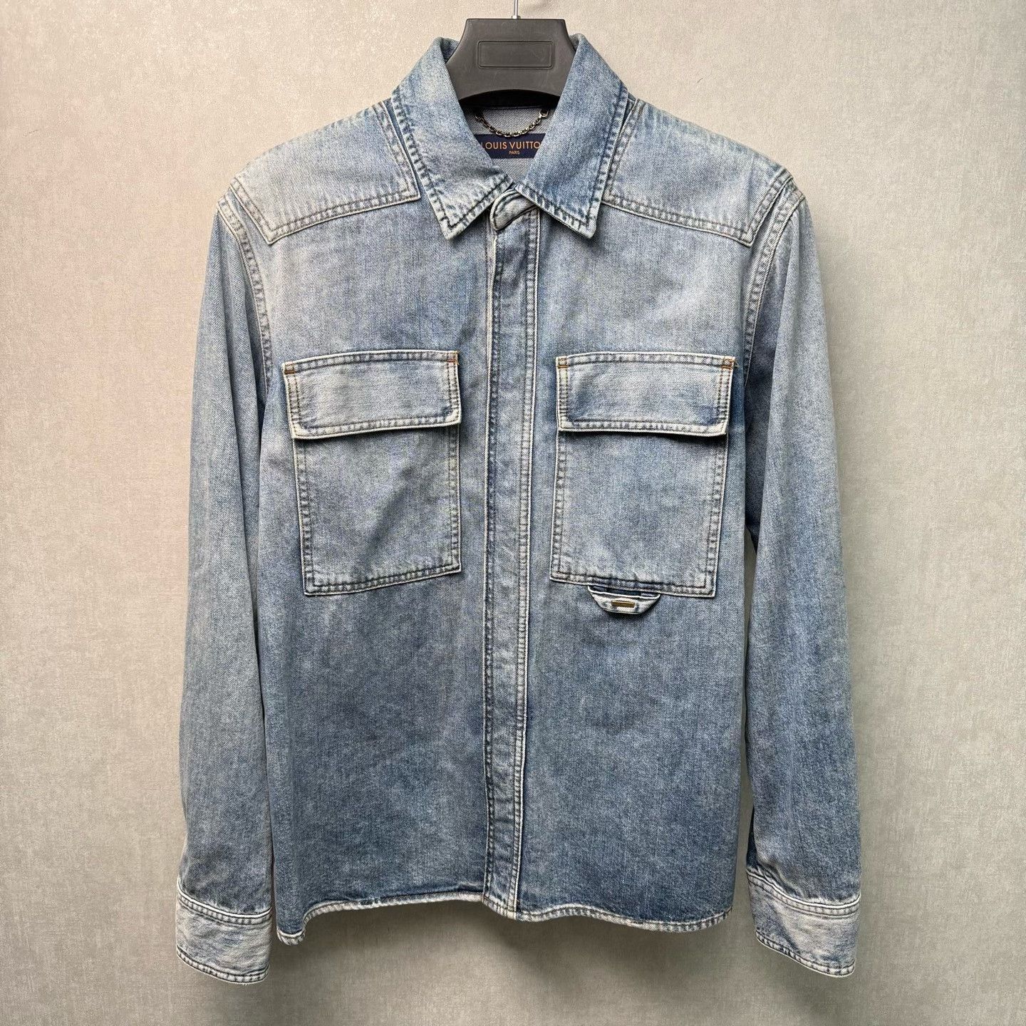 Louis Vuitton Louis Vuitton FW22 Denim Jacket XS Size XS / US 0-2 / IT 36-38 - 1 Thumbnail