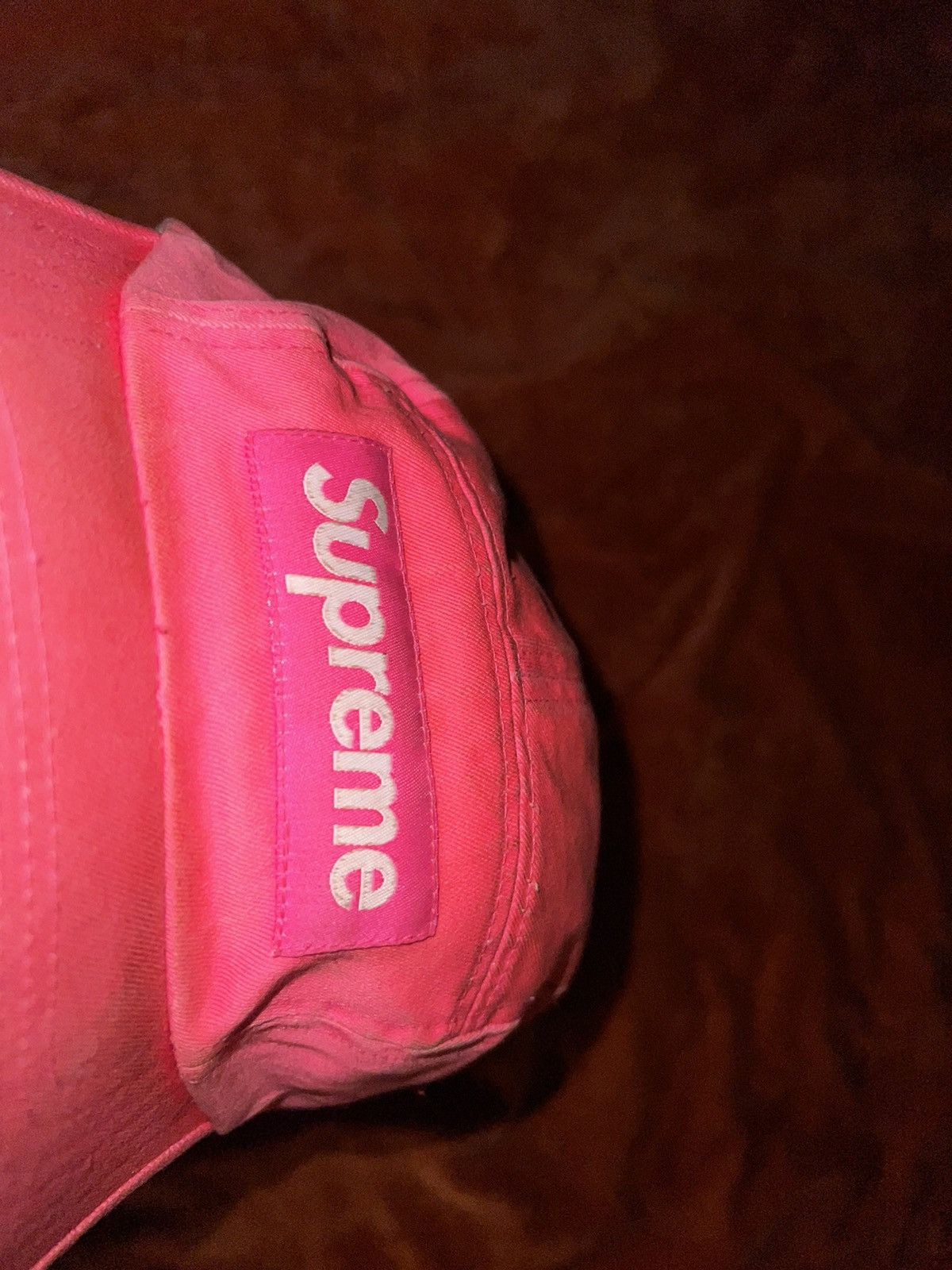 Supreme Supreme washed chino twill camp cap pink (ss23) Size ONE SIZE - 4 Thumbnail