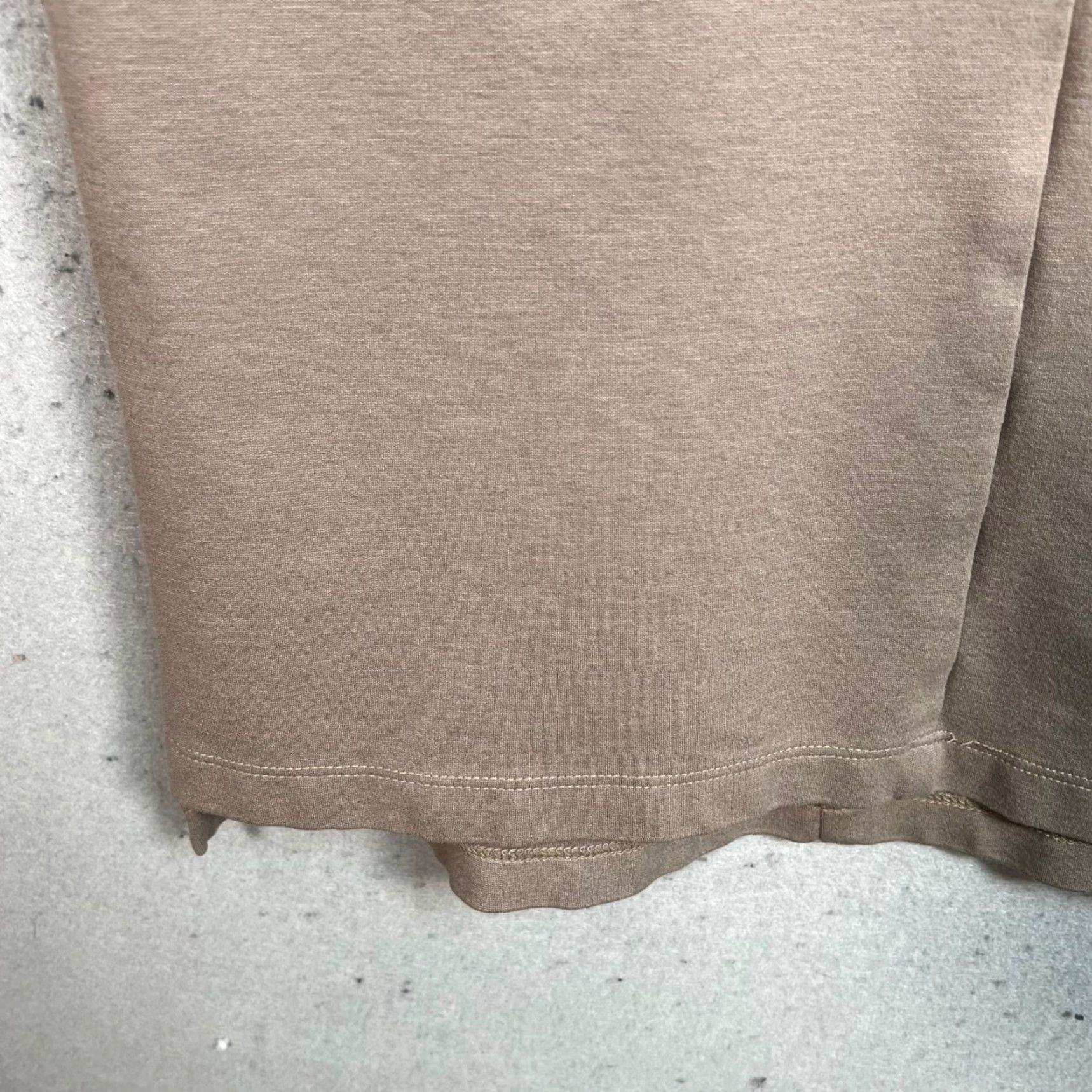 Vintage Komarov Dress Womens Maxi Taupe Cowl Neck 3/4 Sleeve Zipper Pockets Party Cocktail M Size M / US 6-8 / IT 42-44 - 7 Thumbnail