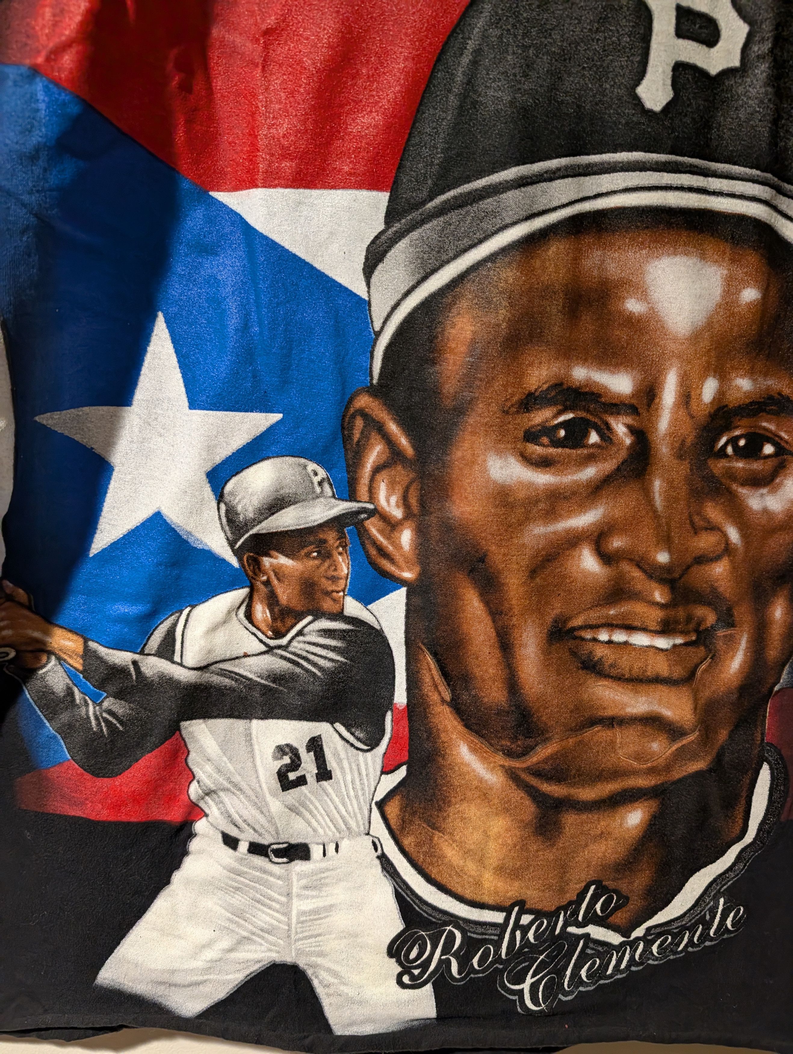 MLB Roberto Clemente T-Shirt Pittsburgh Pirates Baseball Legend Size US M / EU 48-50 / 2 - 2 Thumbnail