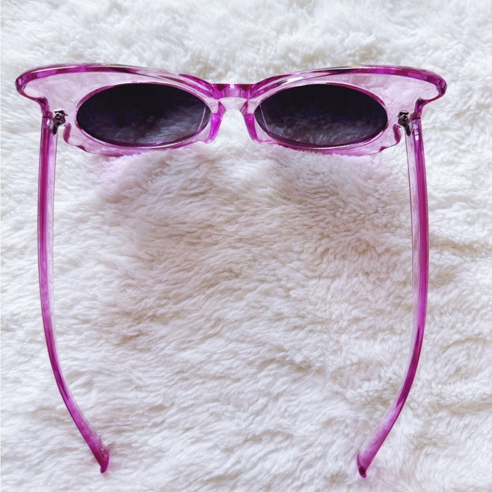 Other Eliza Dark Pink Butterfly-shaped Sunglasses Size ONE SIZE - 9 Thumbnail