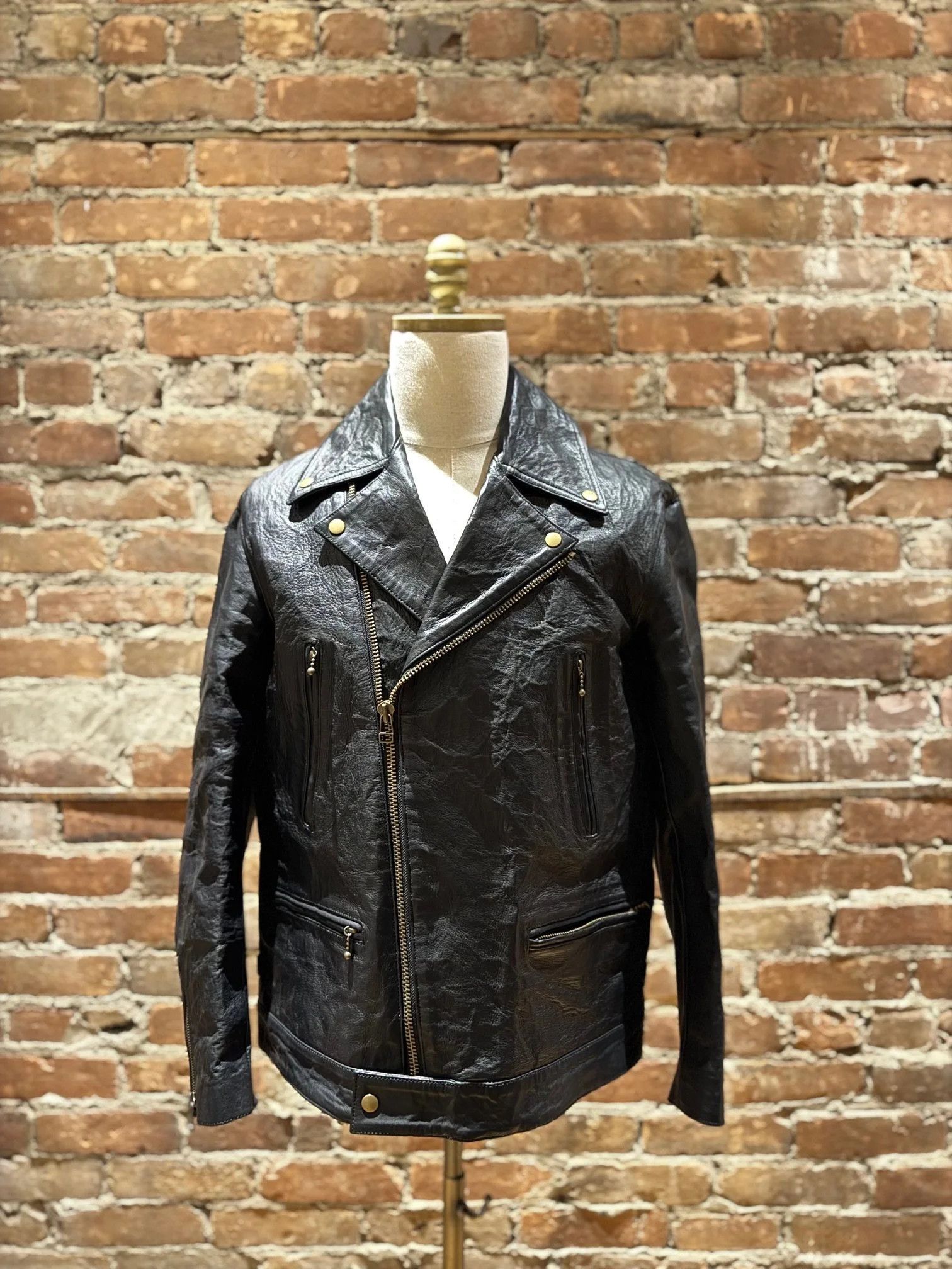 Other HEoS TOKYO Leather “Ricing” (Racing) Jacket Size US M / EU 48-50 / 2 - 1 Thumbnail