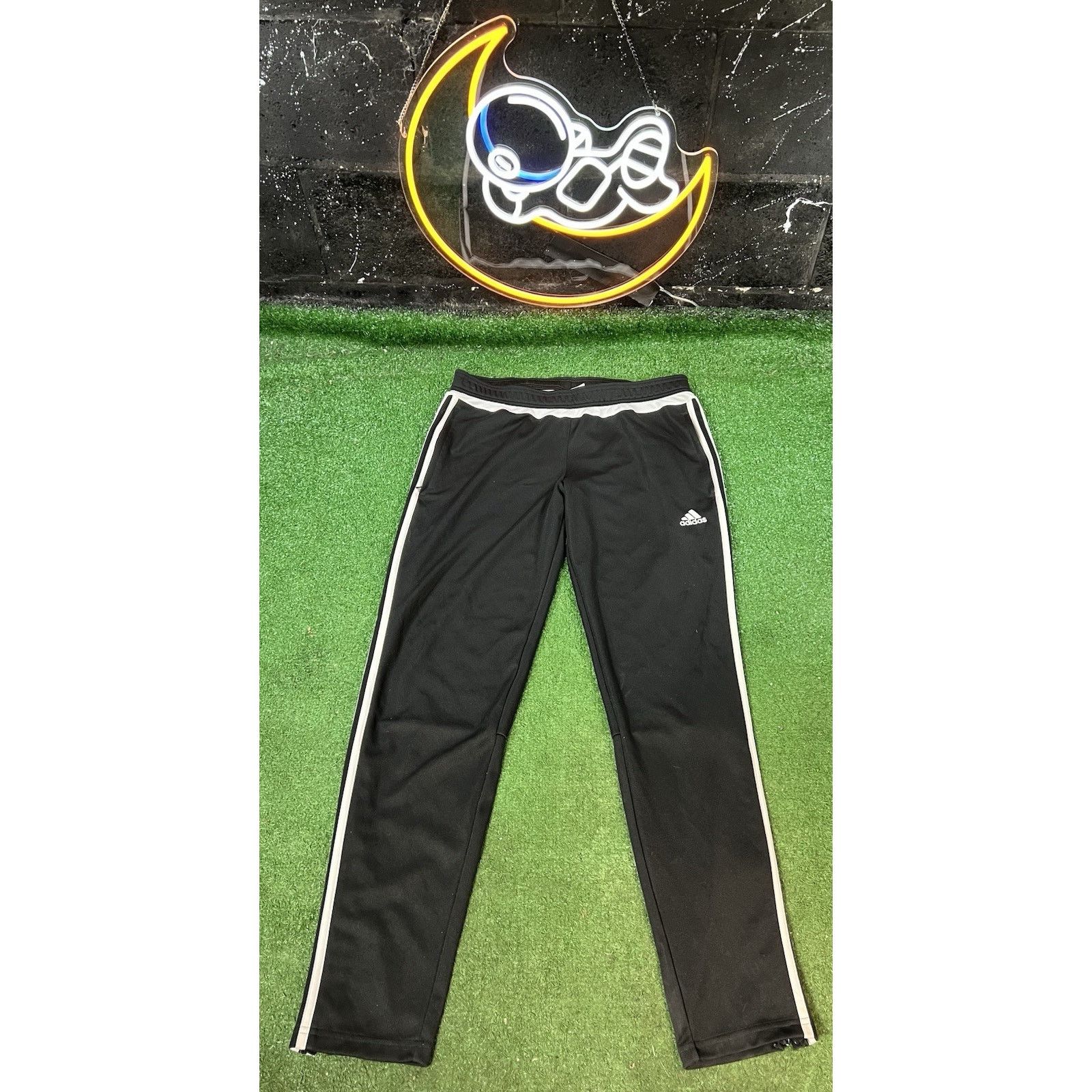 Adidas Adidas Climacool Mens BlackSoccer Training Joggers Pants LG Size US 32 / EU 48 - 1 Thumbnail