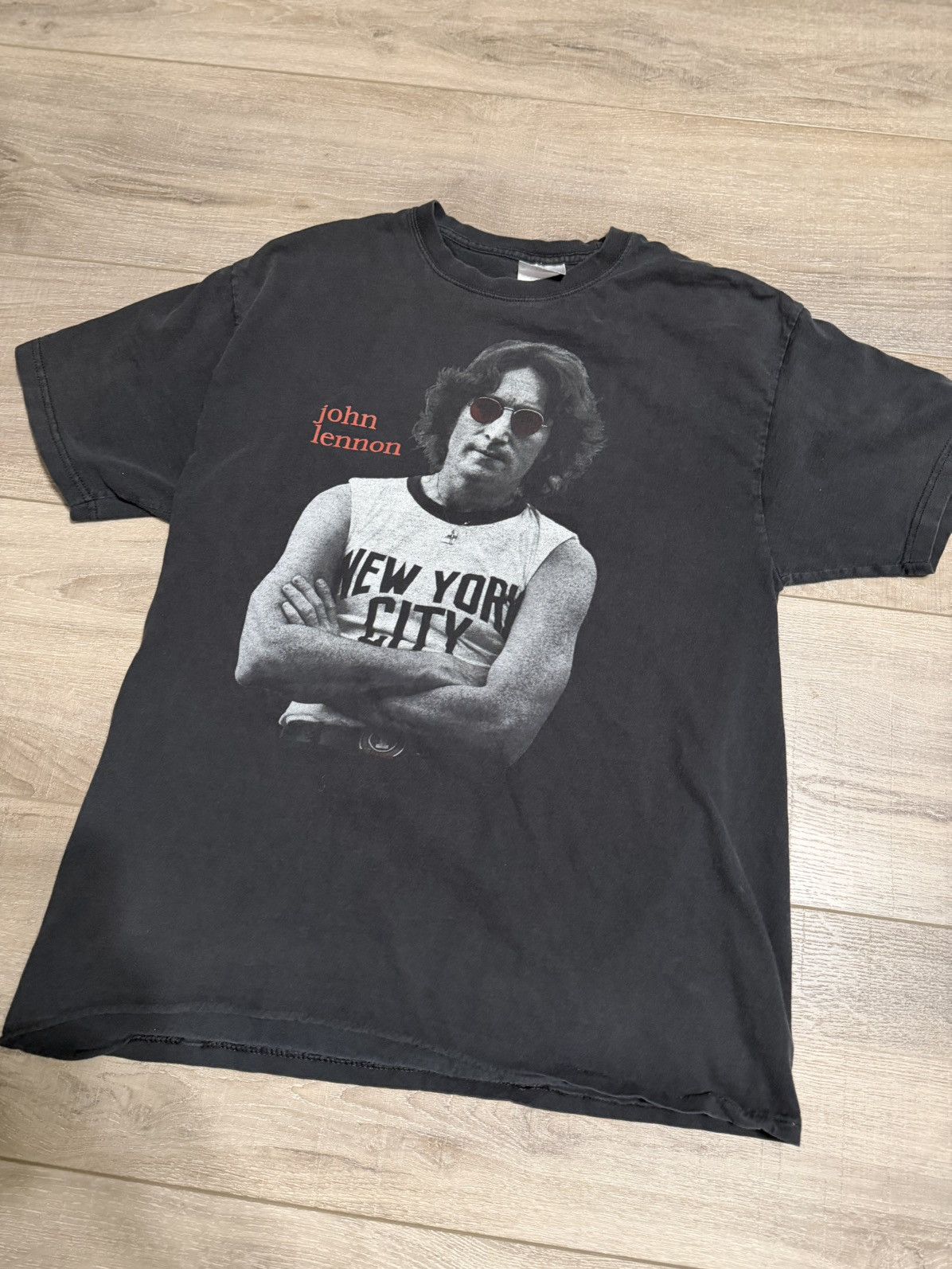 Vintage Vintage John Lennon Tee Size US M / EU 48-50 / 2 - 2 Thumbnail