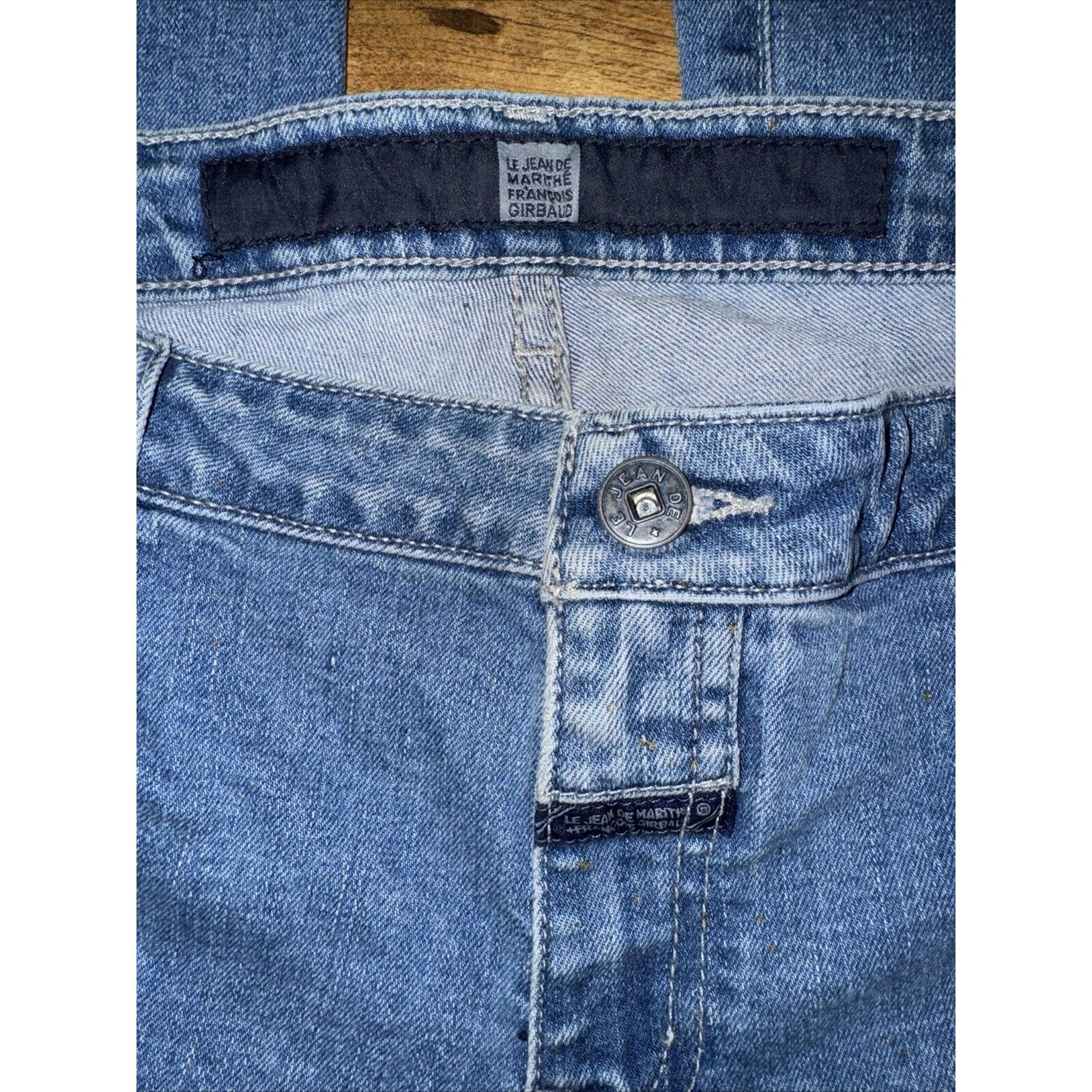 Japanese Brand × Jean × Vintage Marithe Francois Girbaud Denim Jeans 36x34 Blue Size US 36 / EU 52 - 4 Thumbnail
