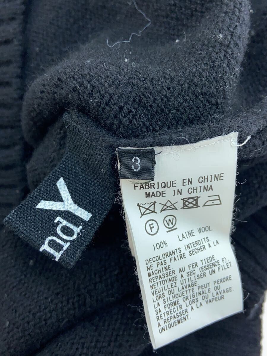 Ground Y × Yohji Yamamoto AW20-21 Oversized Zip Wool Knit Sweater Size US L / EU 52-54 / 3 - 5 Thumbnail