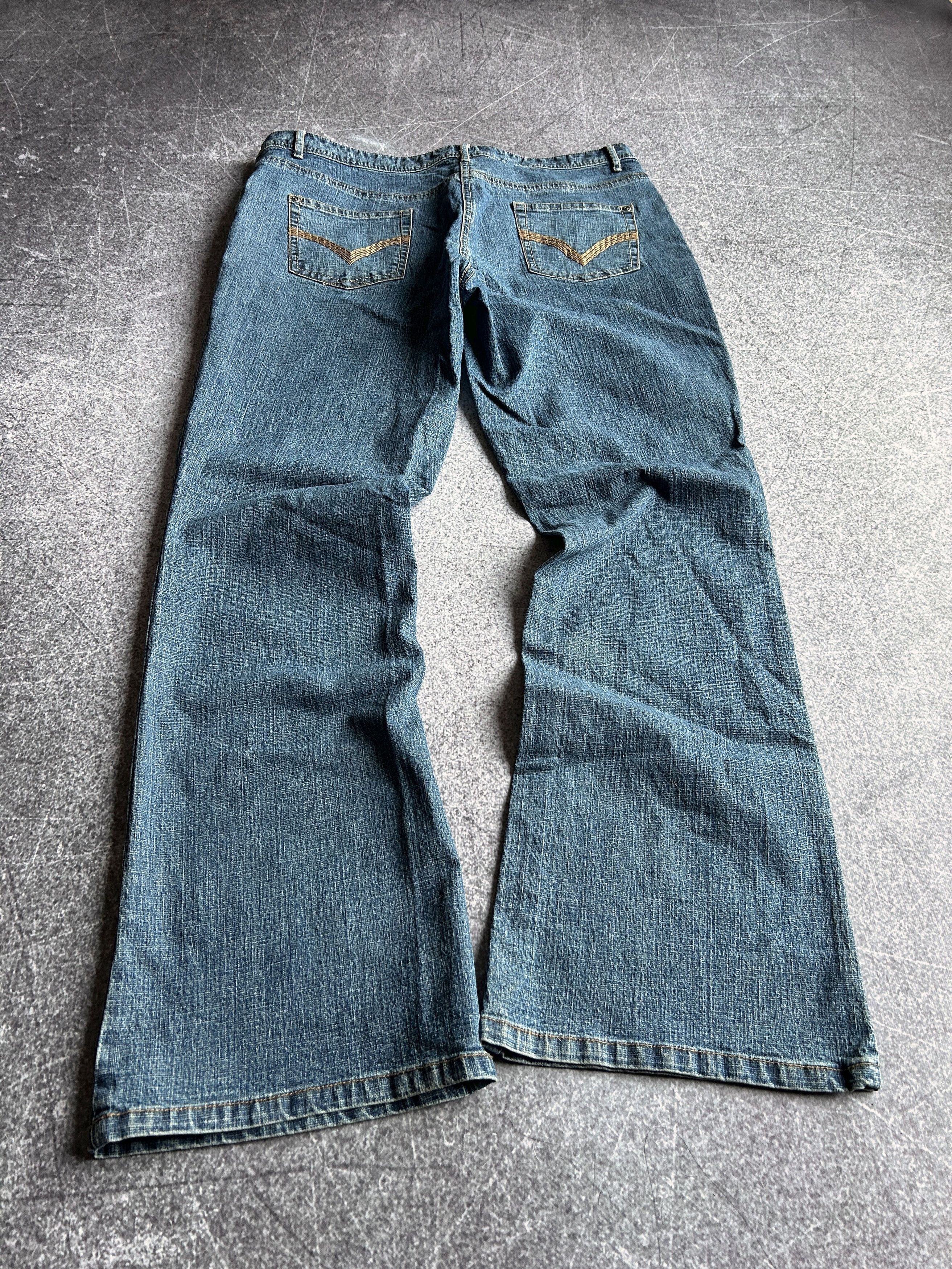 Designer VTG Rick Owens Junya Watanabe Style Classic Flared Jeans 90S Size US 32 / EU 48 - 6 Thumbnail