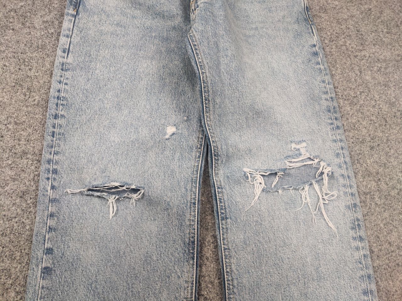 Rhude Zara Rhuigi RHUDE Design Baggy Relaxed Fit men's Mom Jeans Size US 34 / EU 50 - 7 Thumbnail