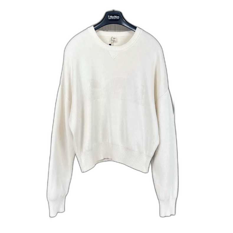 Hermes Hermes Embroidered Wool Knit Sweater Size M / US 6-8 / IT 42-44 - 1 Thumbnail