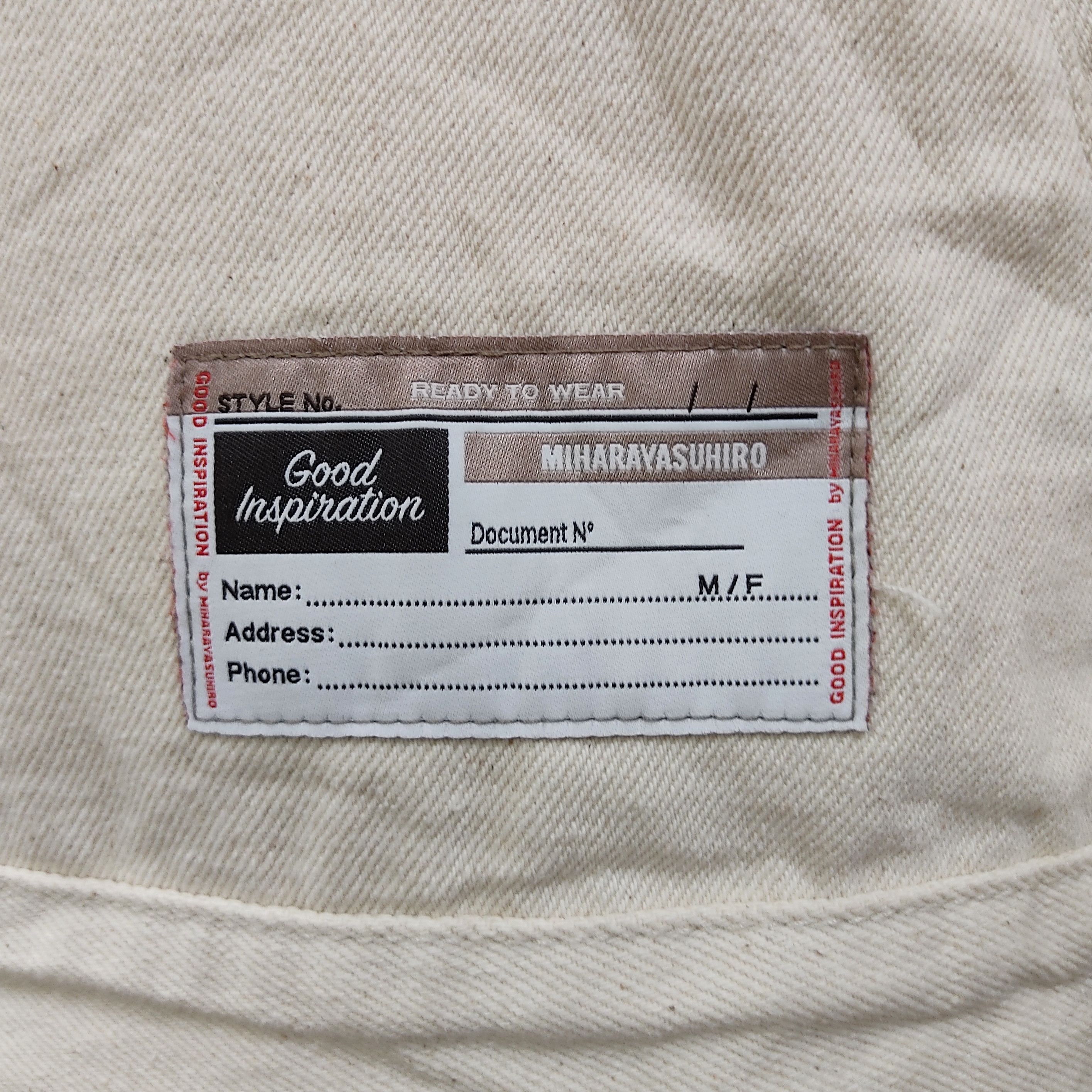 GU × Maison MIHARA YASUHIRO Miharayasuhiro x GU Type 2 Denim Jacket Size US S / EU 44-46 / 1 - 12 Thumbnail