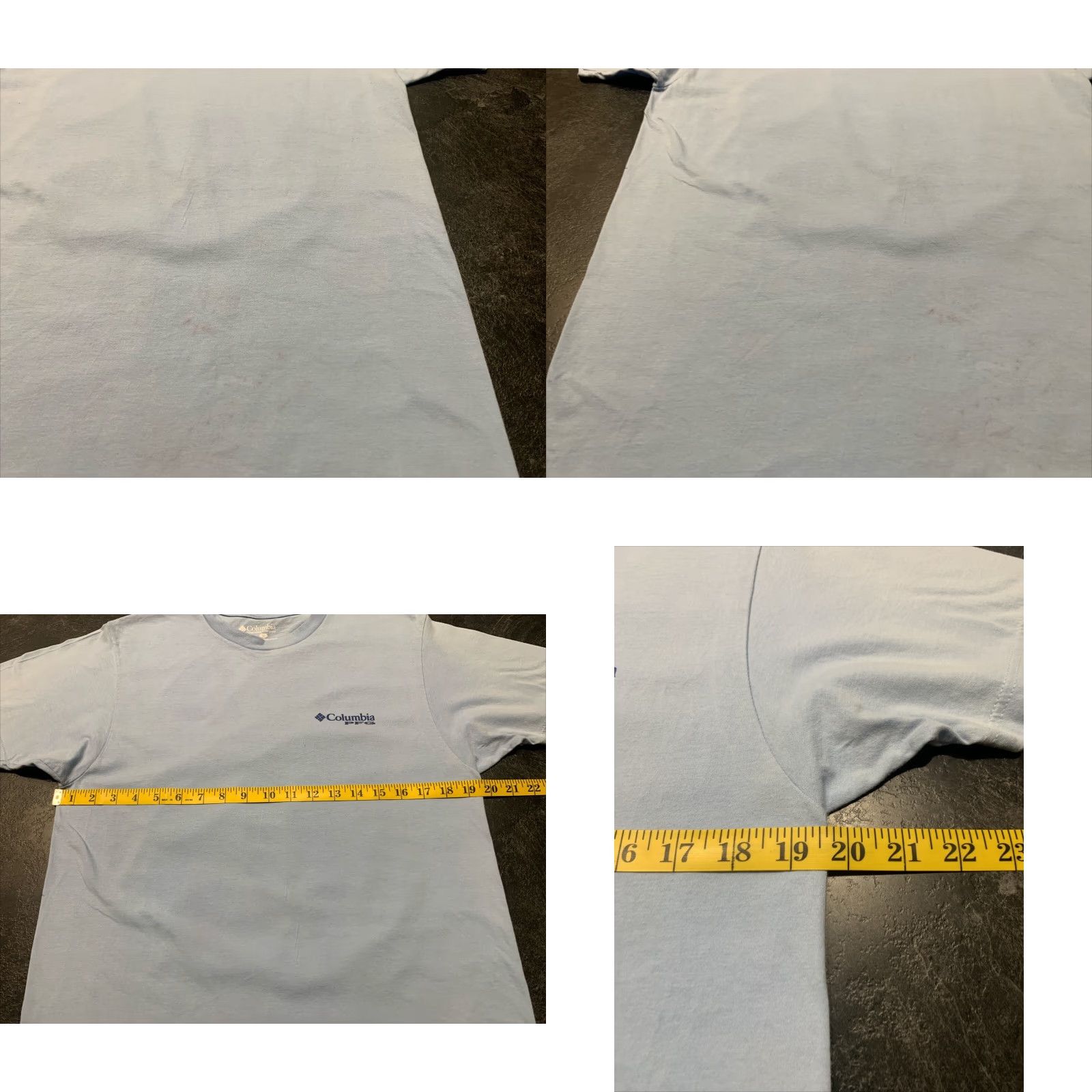 Vintage Columbia Men’s Cotton T-Shirt Blue Medium M PFG Activewear Size US M / EU 48-50 / 2 - 8 Thumbnail